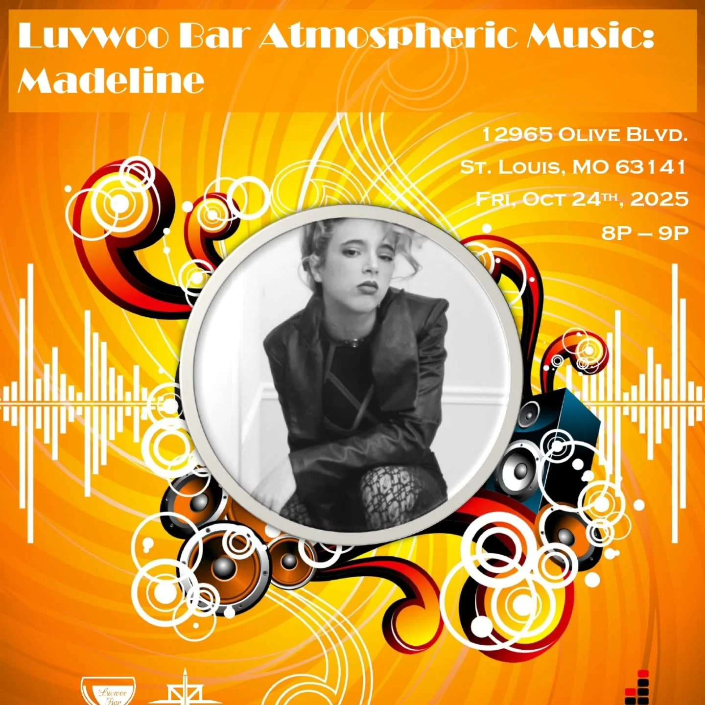 Happy Friday! Today at Luvwoo Bar we have Madelyn Live Music 8p-9p. All Free Events, no RSVP needed! Open to all ages! Don't forget daily Happy Hour 5p-6p & 10p-11p, 20% off all named cocktails!
No business q&a today. 
https://www.zyilistl.