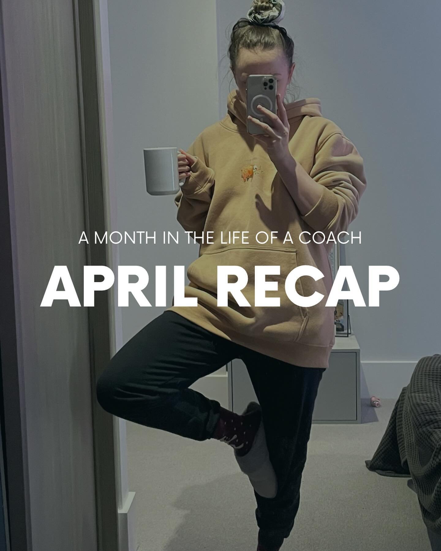 Oh April you just got here &amp; now you&rsquo;re already gone?

🤒 Might be because I spent most of it sick in bed but it reminded me to prioritise my time, energy &amp; tasks better to stay sustainable 

🐈&zwj;⬛ Can&rsquo;t not post this video of 