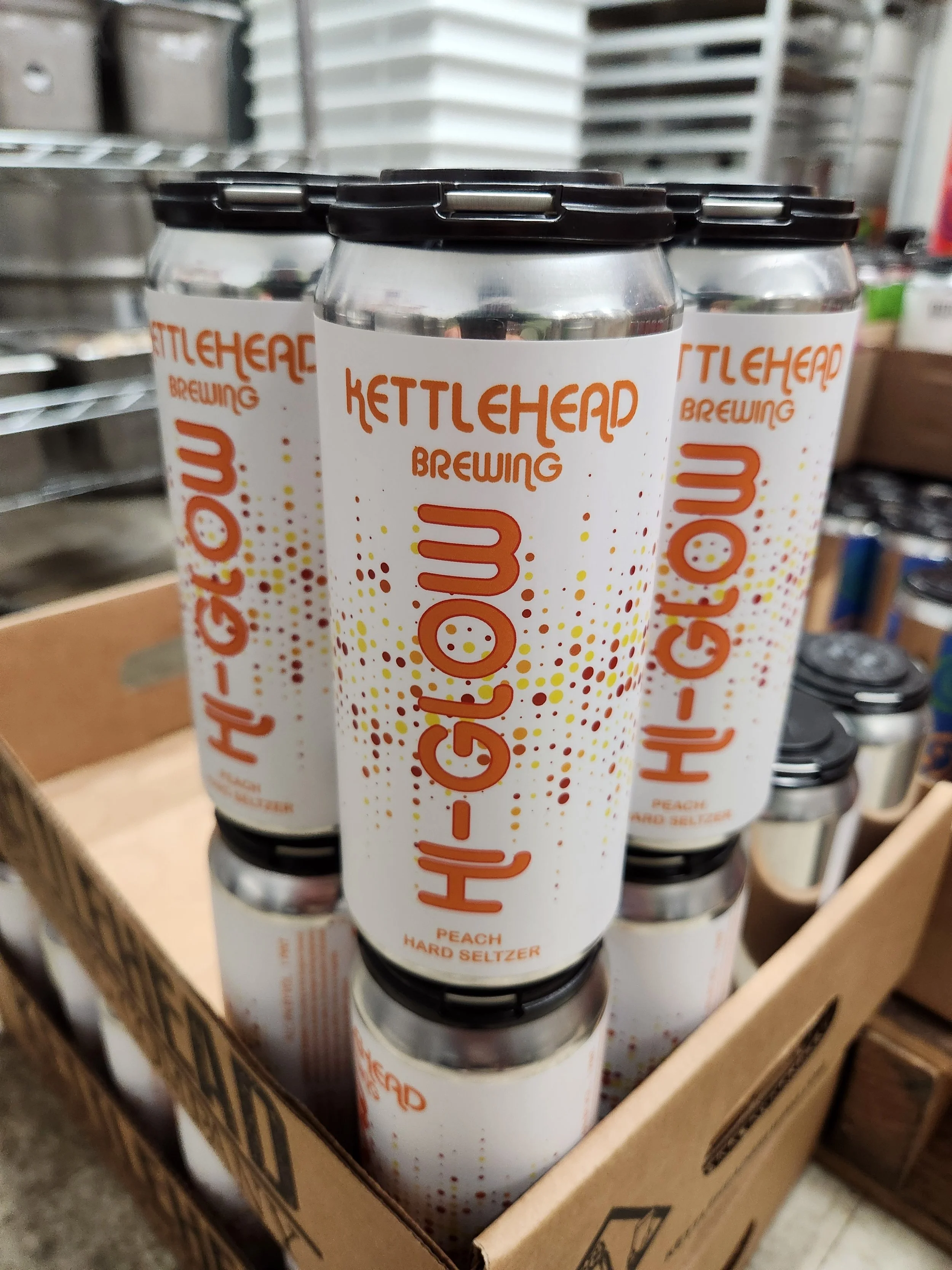 PEACH HI GLOW SELTZER (4-PACK)