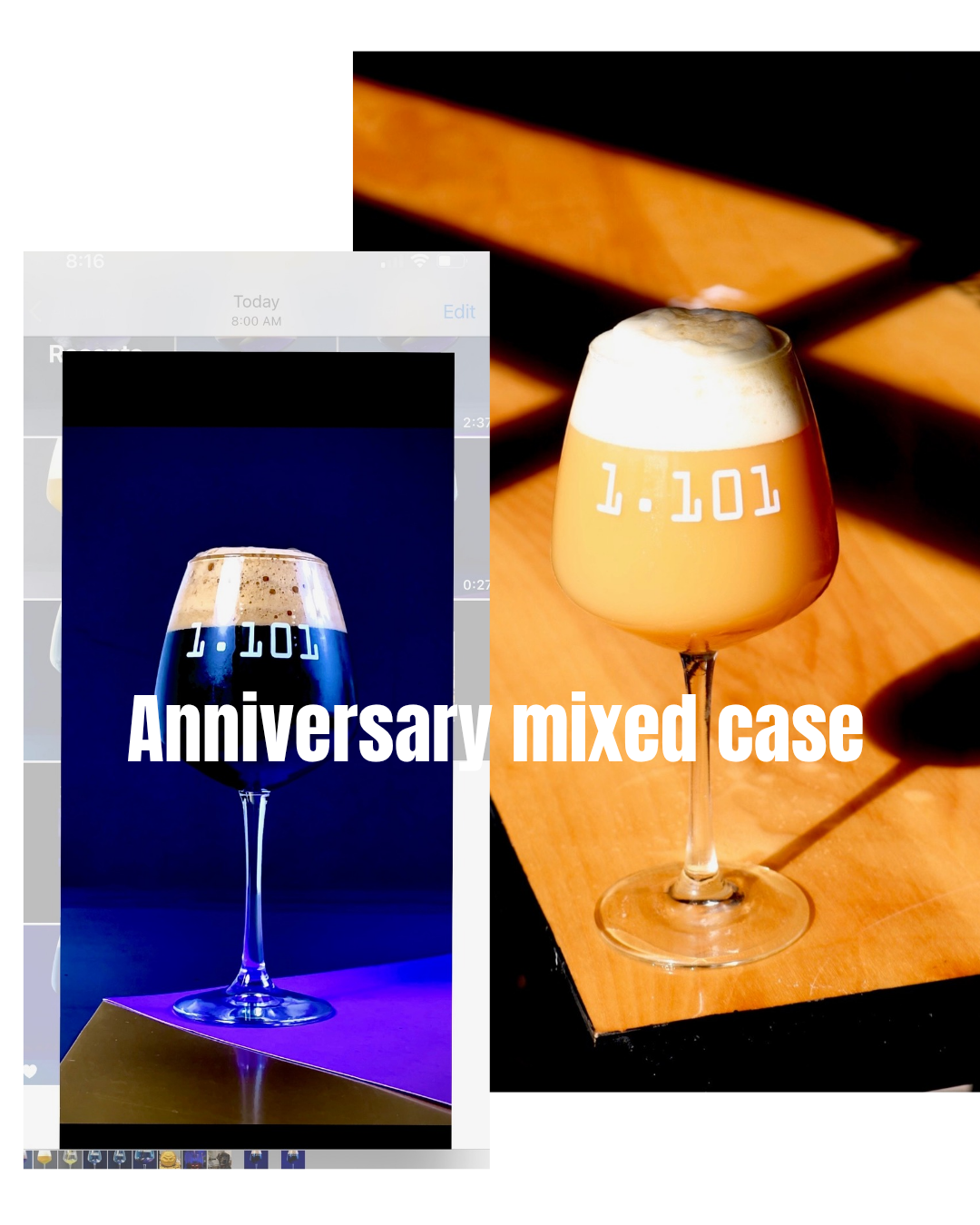 ANNIVERSARY BEER MIX CASE PRESALE PICK UP ON NOV 1ST!  NOT AVAILABLE FOR DELIVERY!!