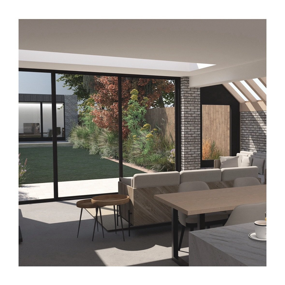 JIG HOUSE - We have been busy refining the internal &amp; external details of our project in Queens Park.

#awardwinning #architecture #locksleyarchitects #dontmoveimprove
#london #ribacharteredpractice #architect #home #archidaily #contemporaryarchi