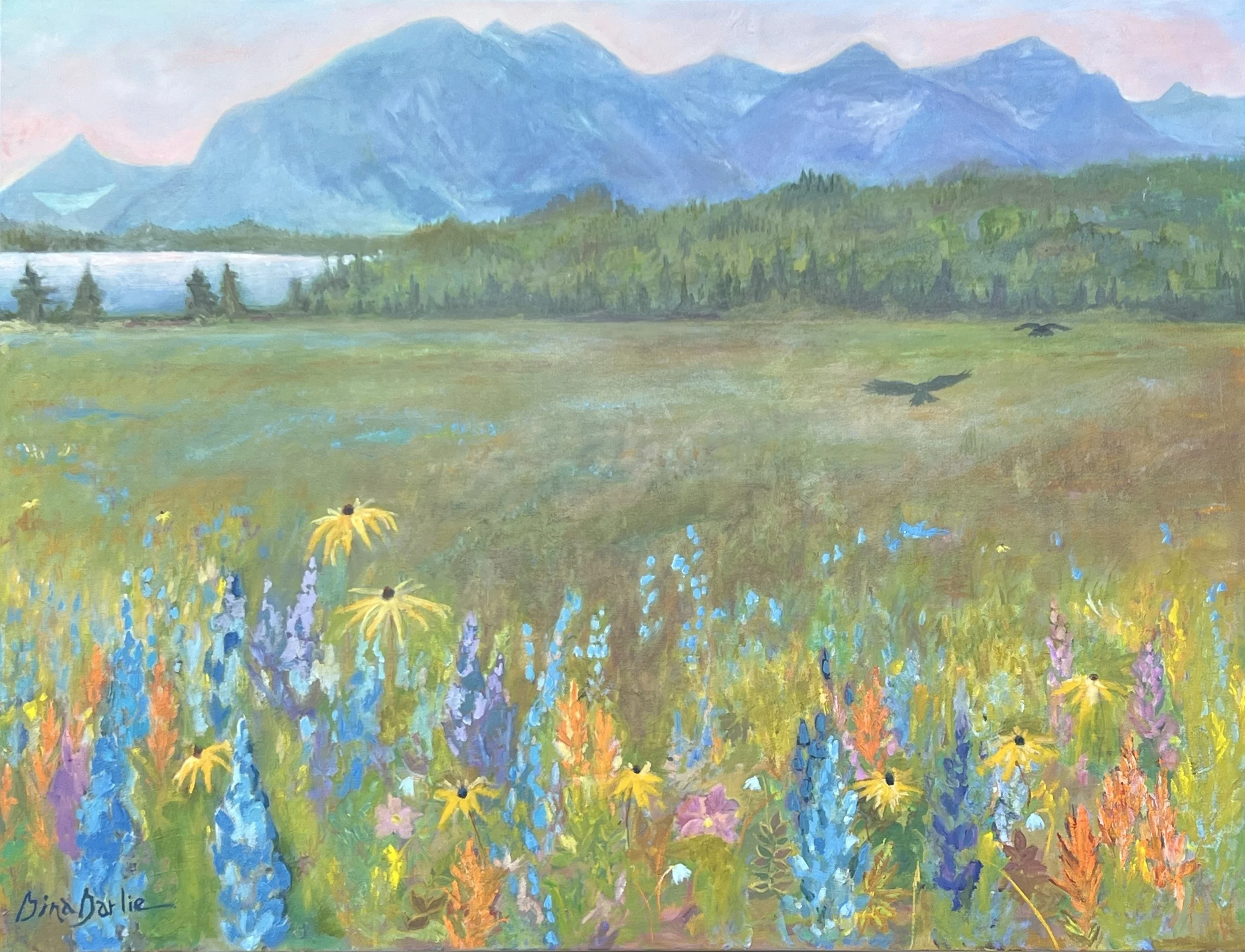 "Two Dog Flats"
36" x 48" oil
#Sold #Gratitude