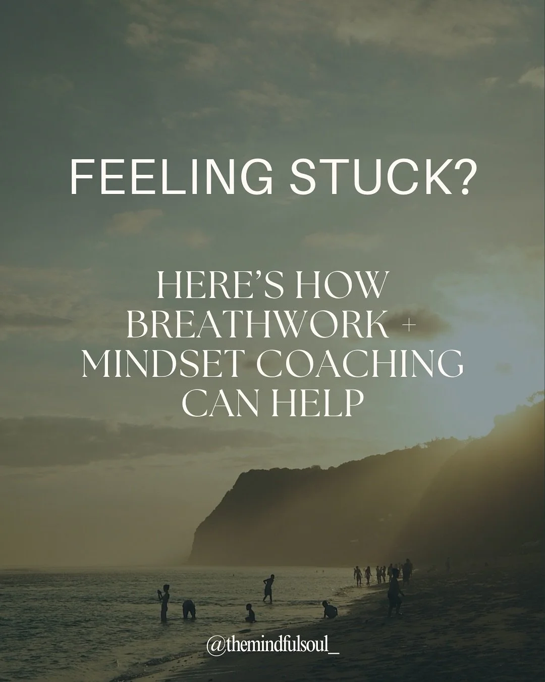 If you’ve been trying to “think your way” into change but keep looping back into the same old patterns… this is for you.
🧠Mindset coaching works on the subconscious mind.
😮‍💨Breathwork works directly with the body + n