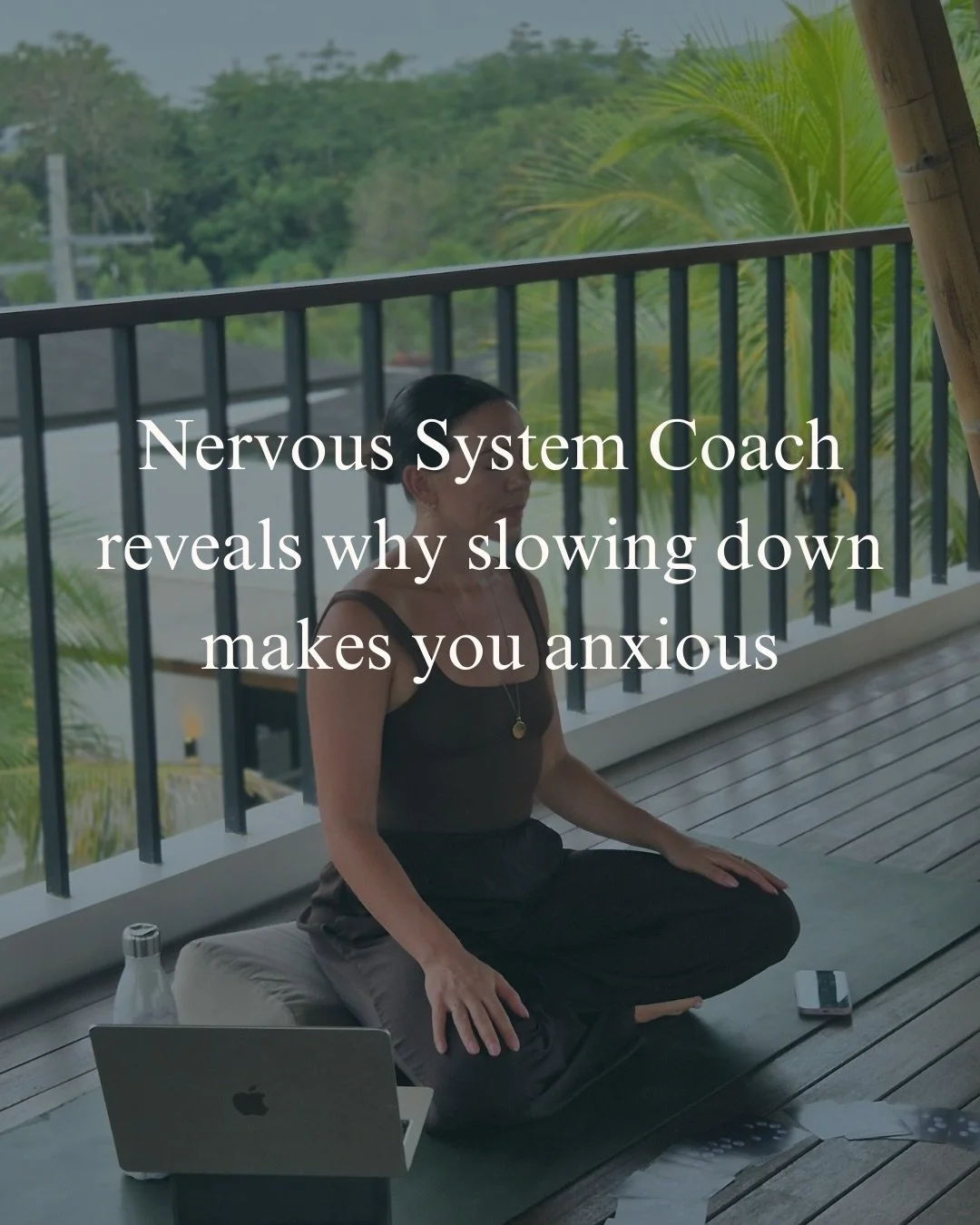 If slowing down makes you feel restless, anxious, or panicky&hellip; please hear this:

There is nothing wrong with you.

When the nervous system has been under prolonged pressure, it adapts by staying alert. In that state, rest can feel unfamiliar o