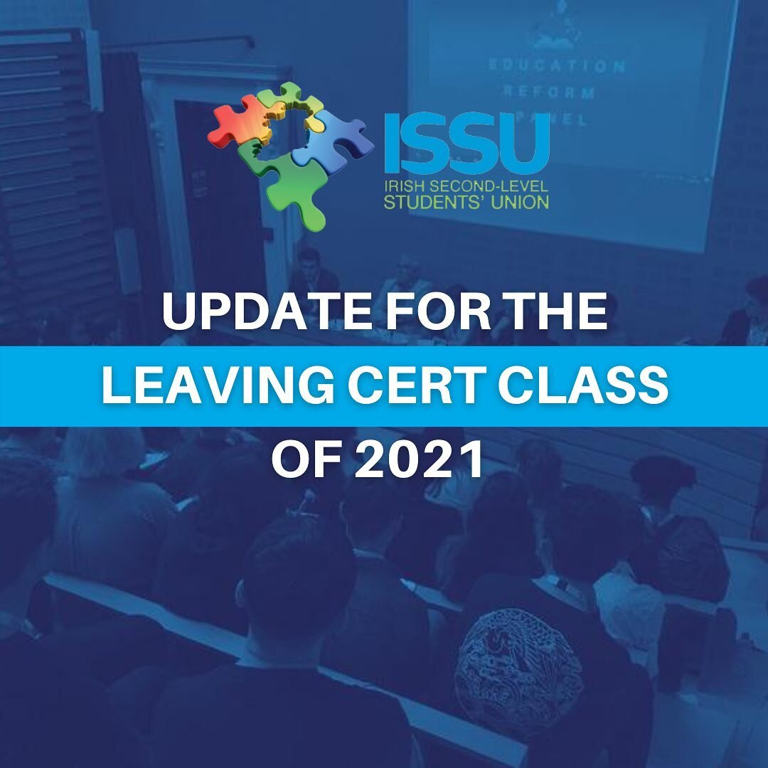An update on the Leaving Cert Examinations and coursework for the class of 2021 was released by Minister of Education, Norma Foley, and the Department of Education &amp; Skills today. 
Let us know your thoughts and concerns!💭
Link to the full docume