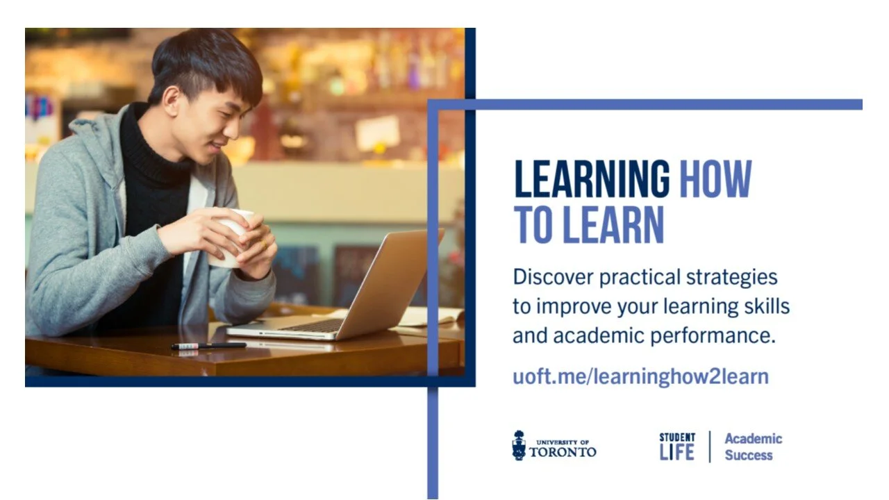 Learning How to Learn Workshop Series — KINections - Faculty of KPE ...