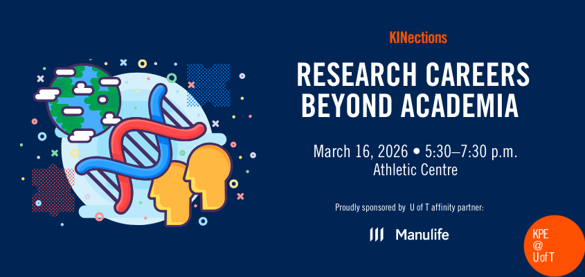 Event name, date, time and location in white text on a dark blue background