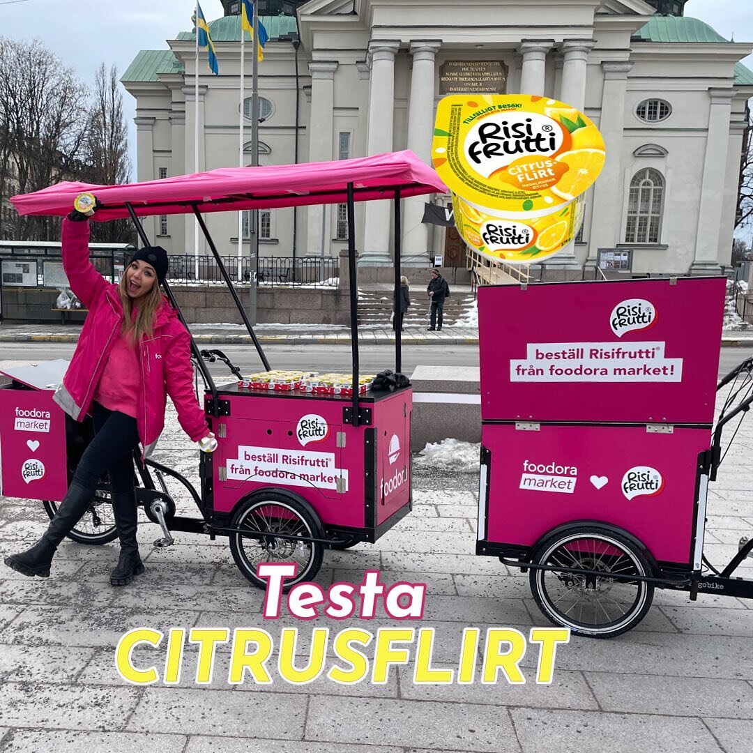 Att sampla produkter &auml;r ett smart s&auml;tt att f&aring; potentiella kunder att hitta nya favoriter! Risifrutti 🍋 blev m&aring;ngas nya favorit! Ta chansen du med och n&aring; ut till en bredare publik! &mdash;&gt; Hello@brandonwheels.se 
&bull