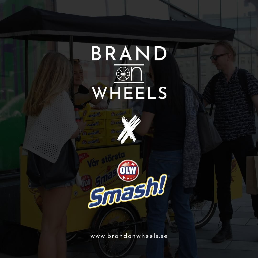 SMASH TOUR! 🍫💛Stockholm - G&ouml;teborg - Malm&ouml;

Vill ni ocks&aring; synas p&aring; gator och torg runt om i Sverige, eller varf&ouml;r inte norden? Vi ser till att placera era produkter direkt i handen hos er m&aring;lgrupp. Detta, med hj&aum
