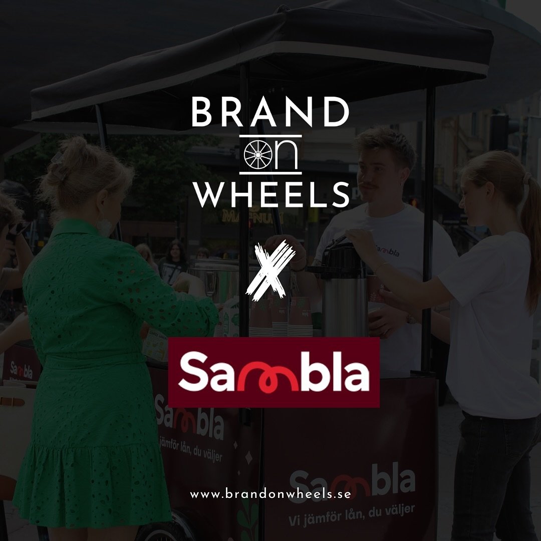 Fem dagars aktivering i Stockholm tillsammans med v&aring;ra v&auml;nner p&aring; @sambla.sverige 🌟