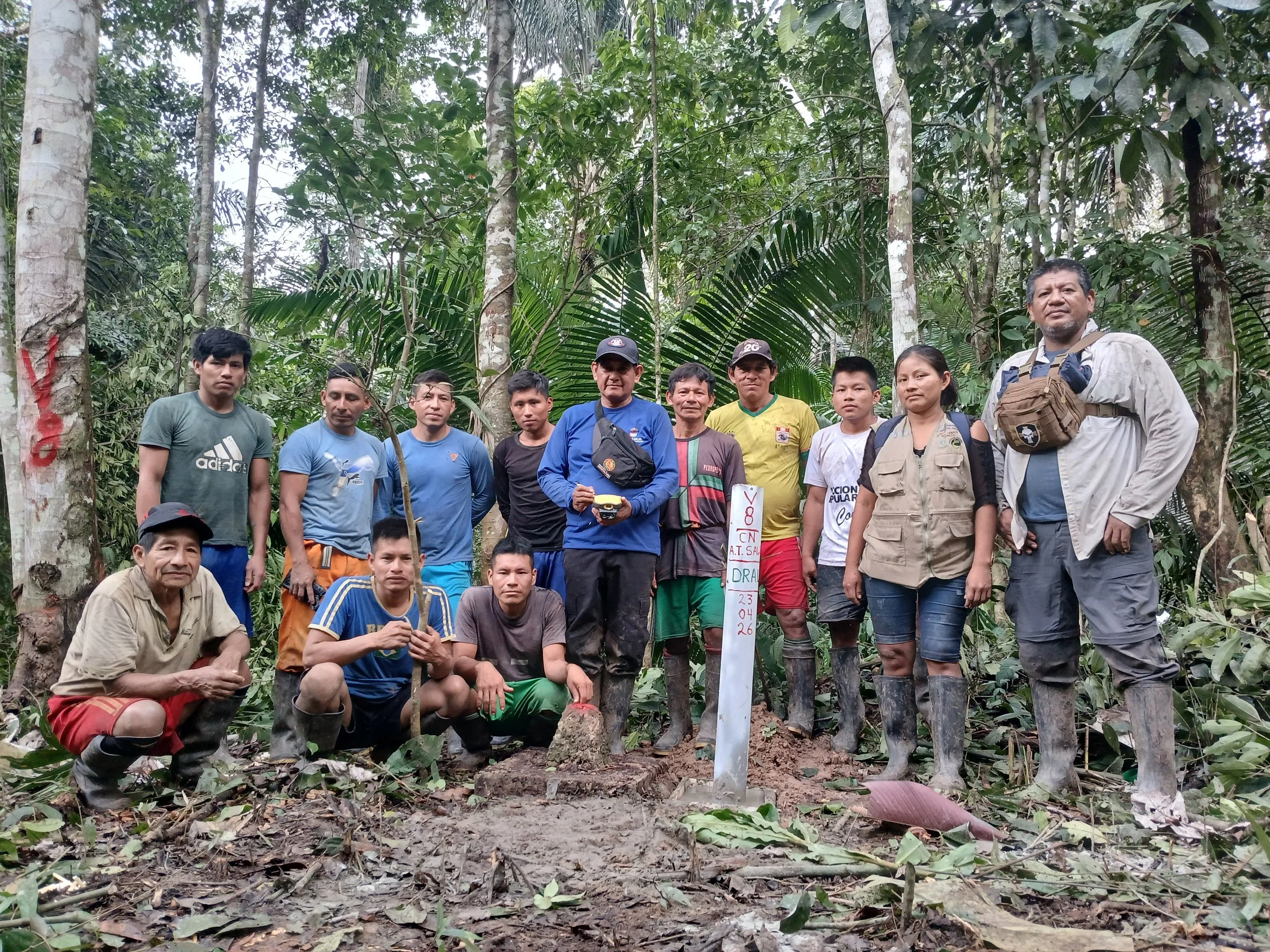 Restoring Boundary Markers for the Saweto Community Highlights Challenges to Territorial Protection