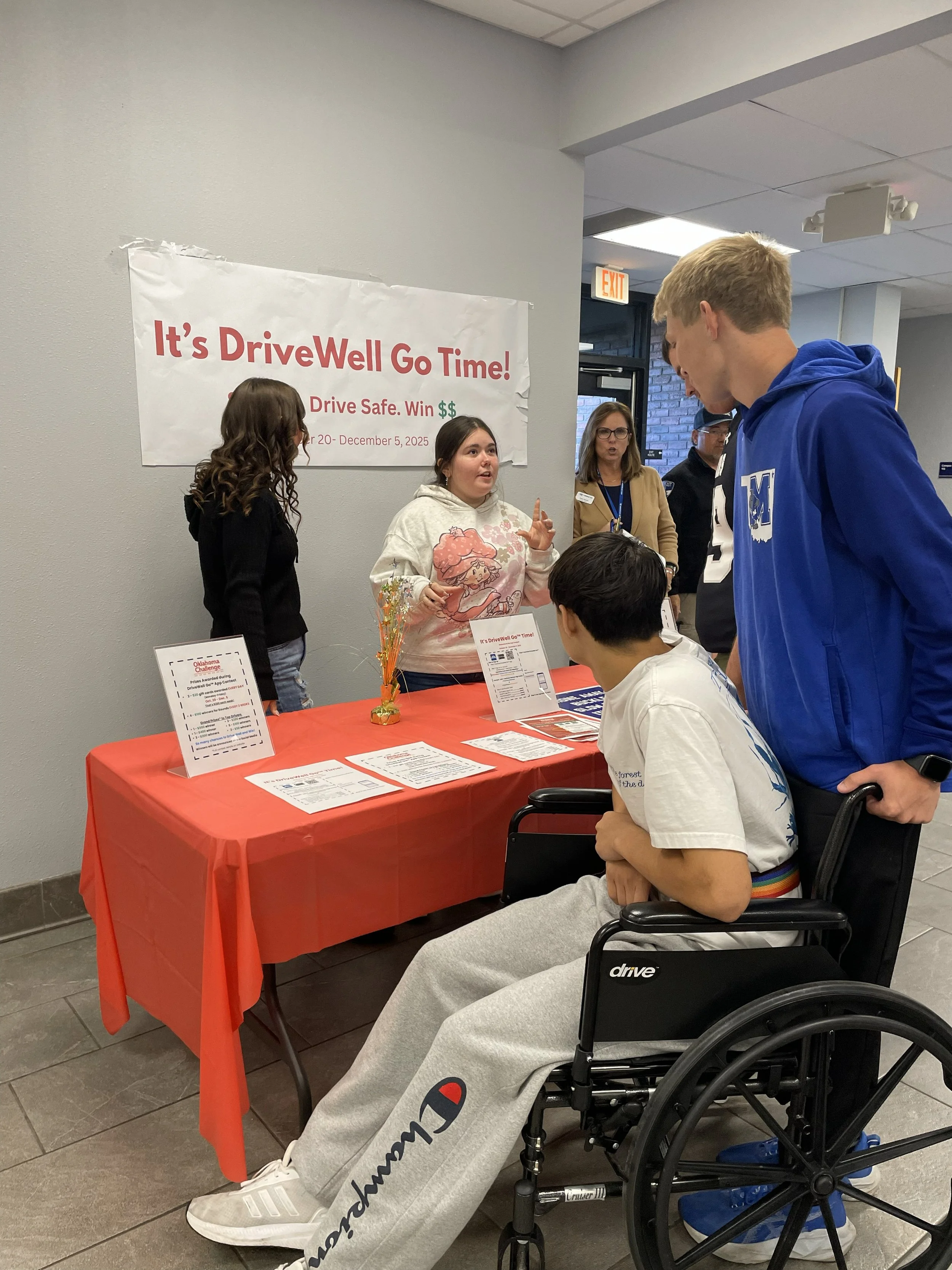 NETC Afton Signing up for the app contest!