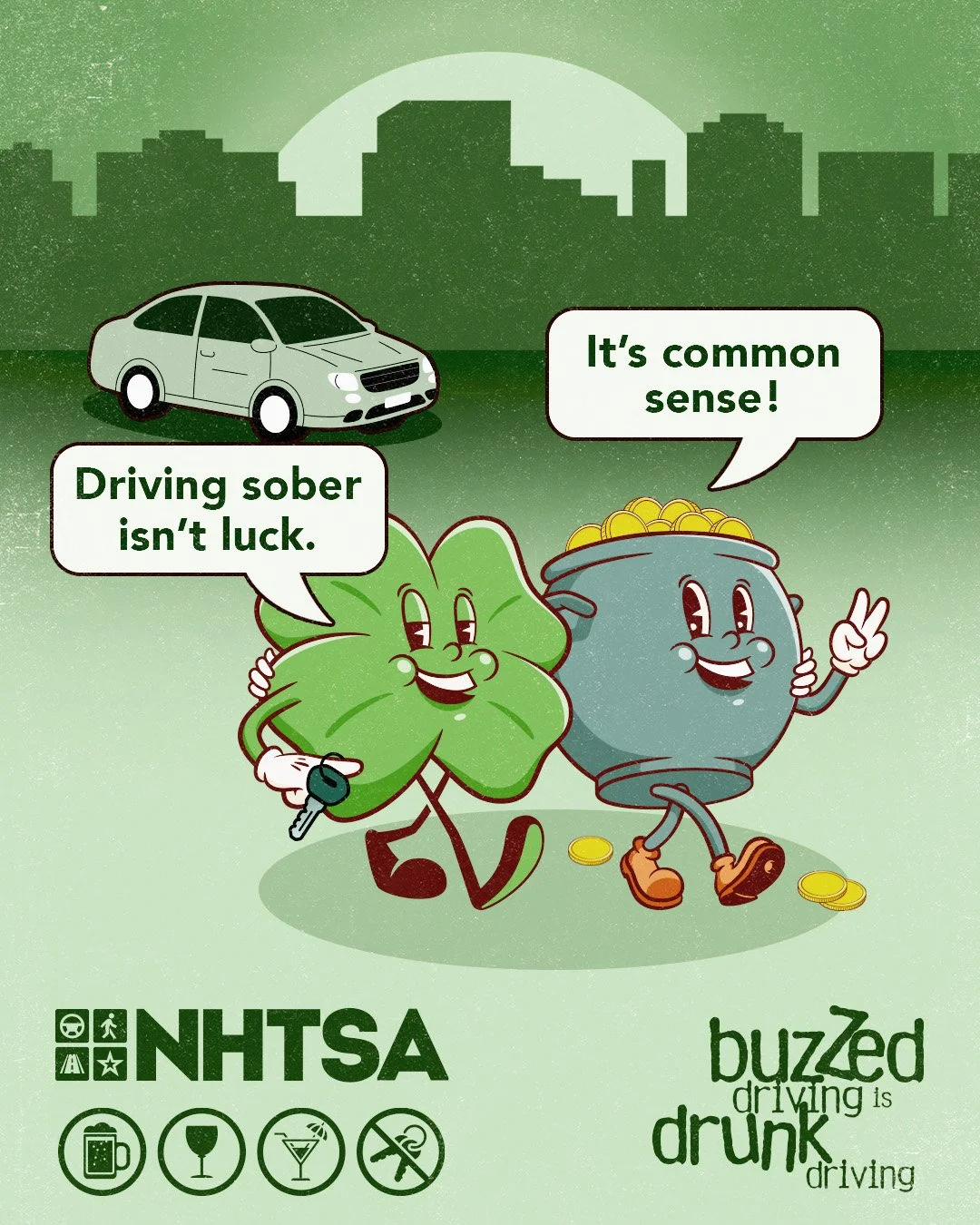 ☘️ Happy St. Patrick&rsquo;s Day &mdash; Celebrate Safely! 🎉

If you plan to celebrate, make sure you have a sober driver, use a rideshare, or arrange another safe way home before the night begins. 🚗✅

This is also a great opportunity to look out f