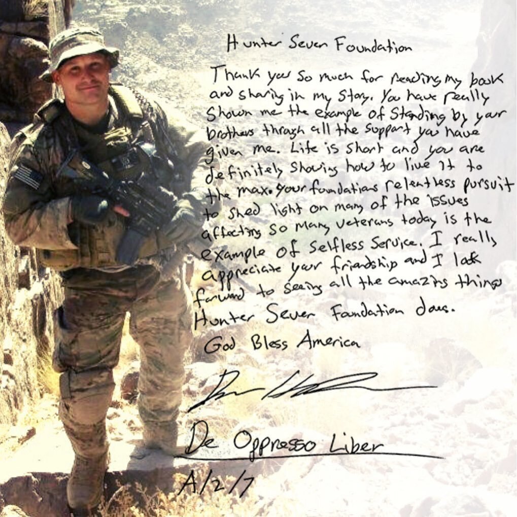 &bull; @huntersevenfoundation 

Brain Injury Awareness Month
&ldquo;Tip of the Spear&rdquo;
SFC (ret.) Ryan Hendrickson,
Silver Star recipient

&ldquo;This was a war where more lives were lost to what you couldn&rsquo;t see under the ground than to g