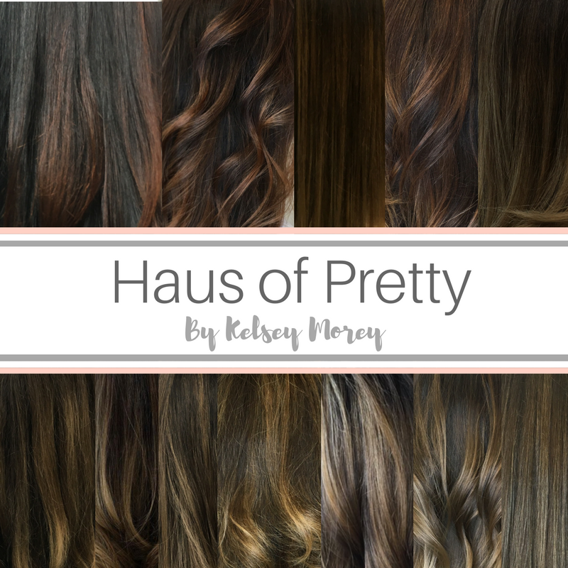 Brunette balayage by Kelsey Morey, Founder of Haus of Pretty salon in Westport, CT.