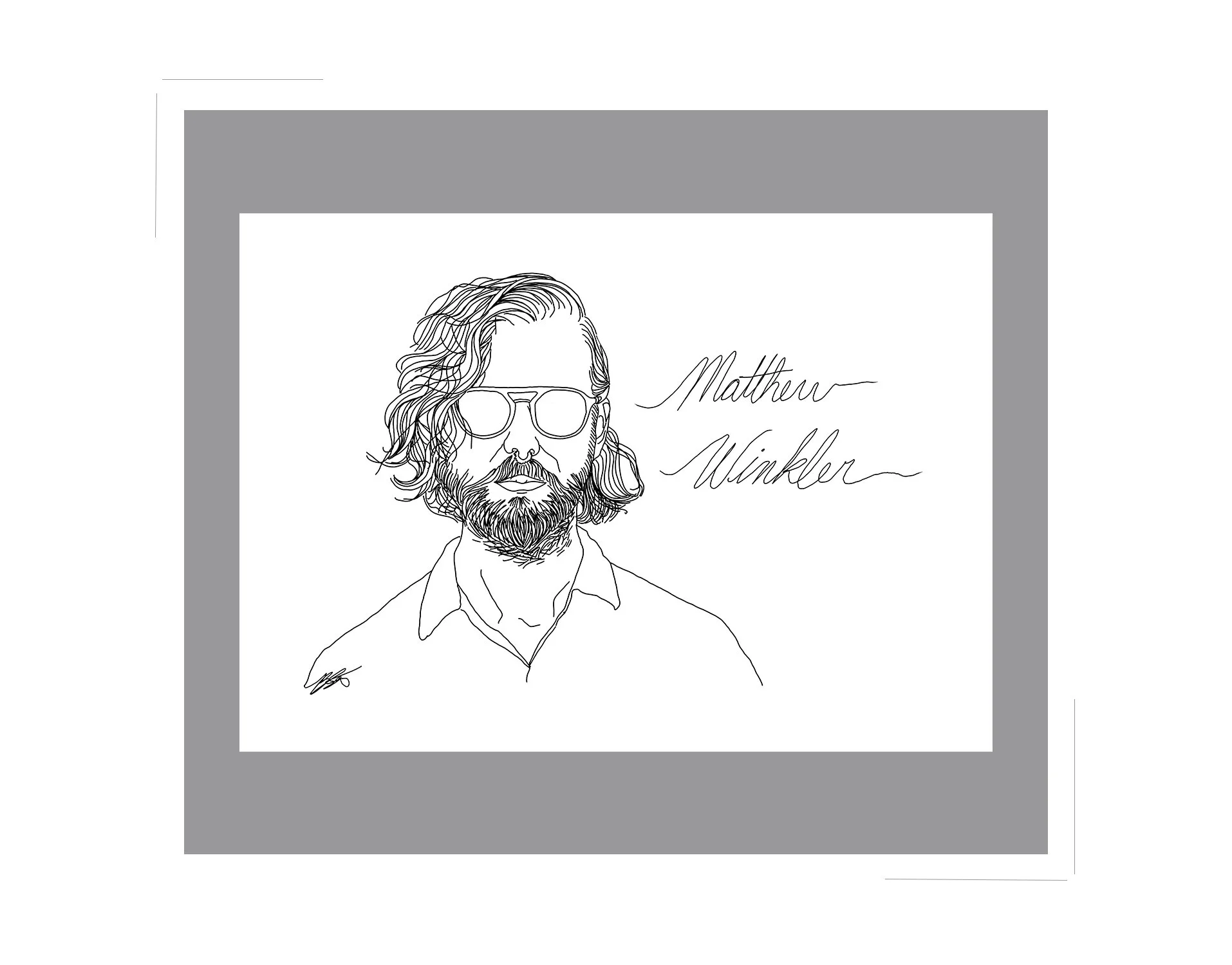 Personal Line Art (B&W)