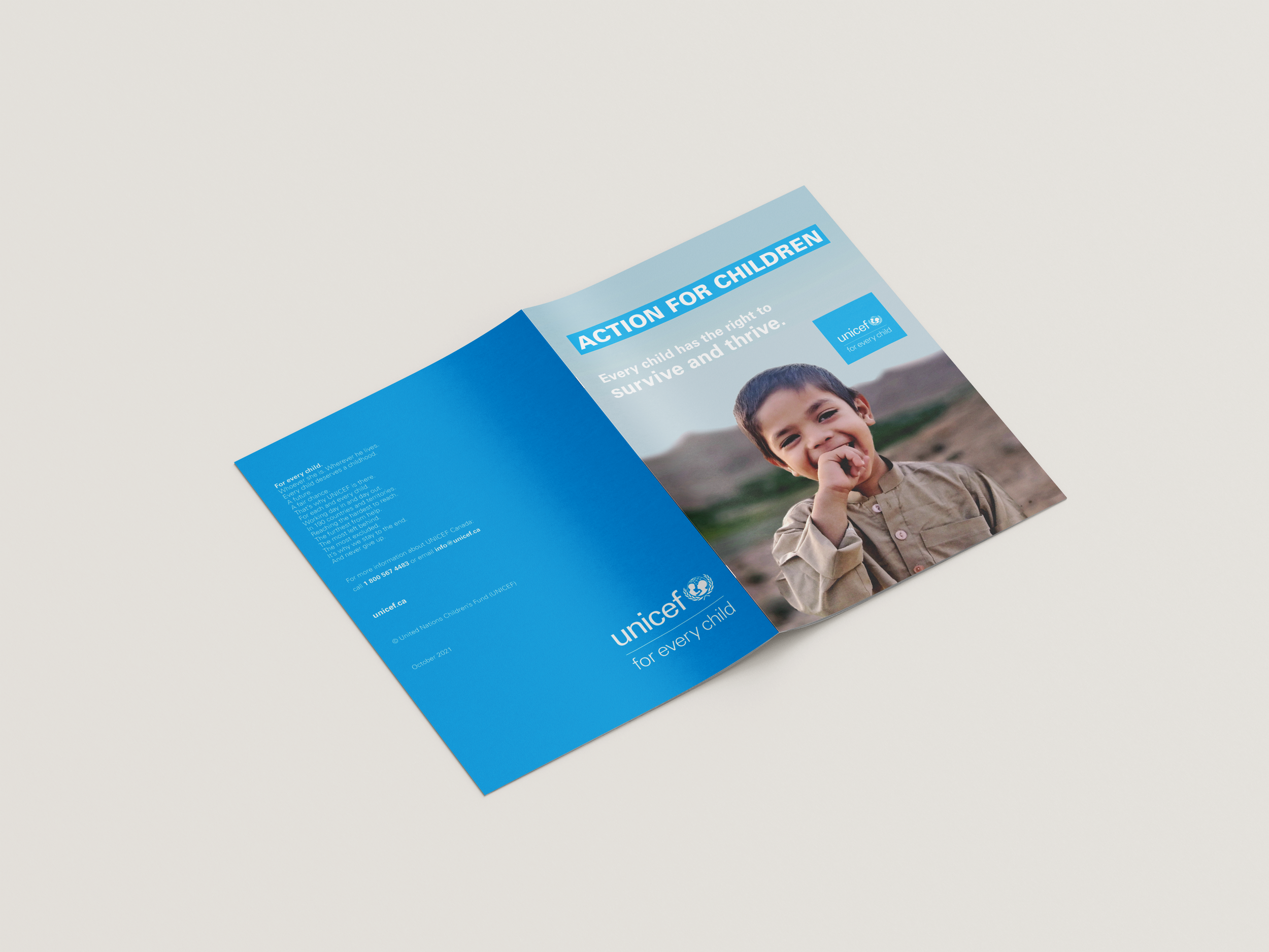Brochure Project - Unicef
