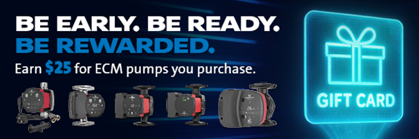 Grundfos Announces Fall 2026 ECM Promotion