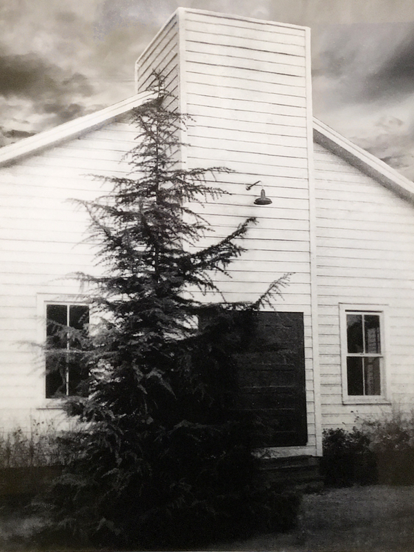 Original Church Building on Walnut Avenue