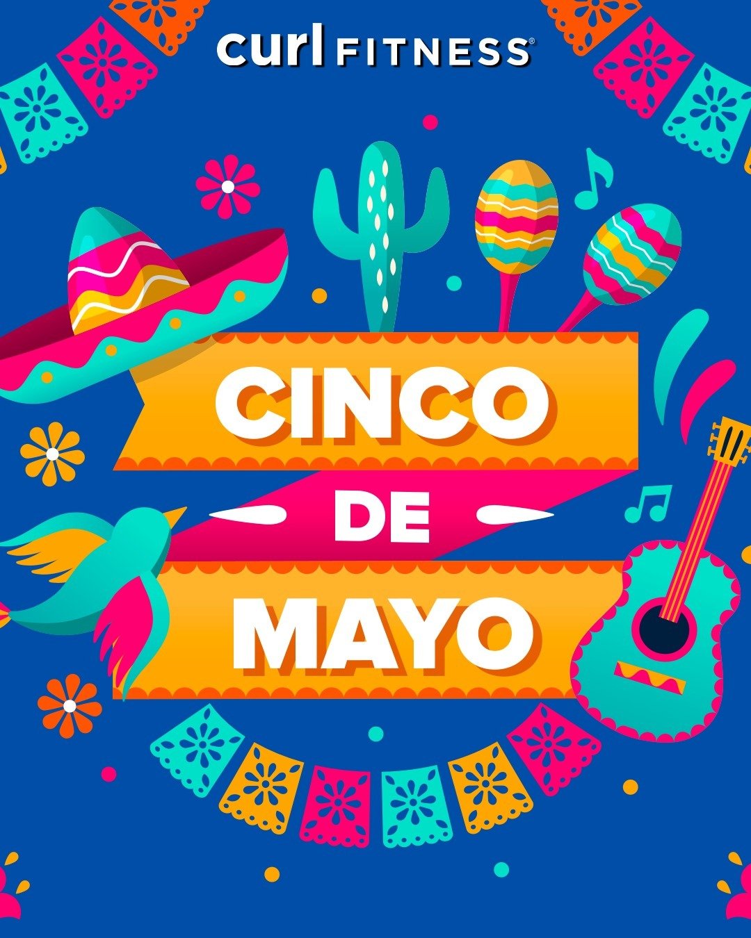 Who is Celebrating Cinco De Mayo at the Gym?
Come Join Us Today For Some Fitness Fun!!