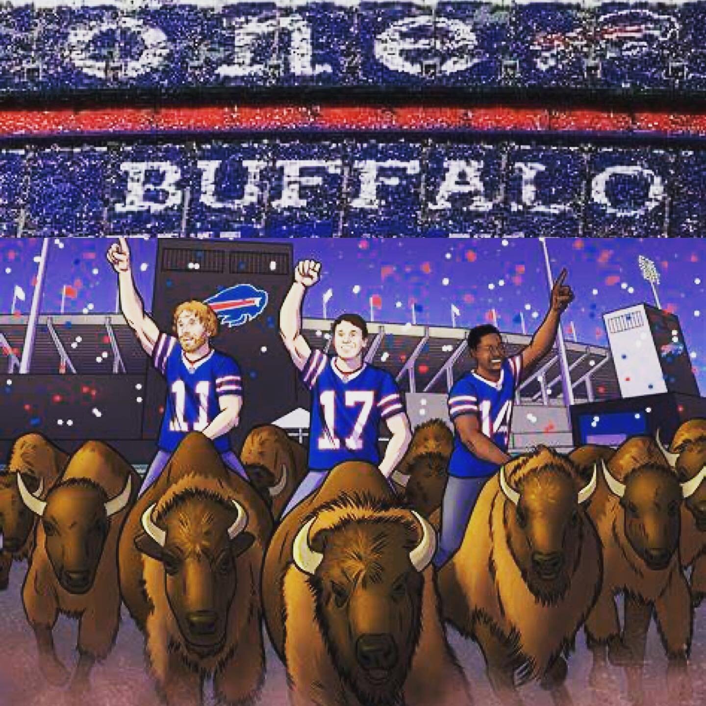 Let&rsquo;s GO Buffalo!!! #buffalo #buffalobillsmafia #billsmafia #football #buffalobusinessblitz #buffalolove #superbowlbound #champions #letsgobuffalo🏈