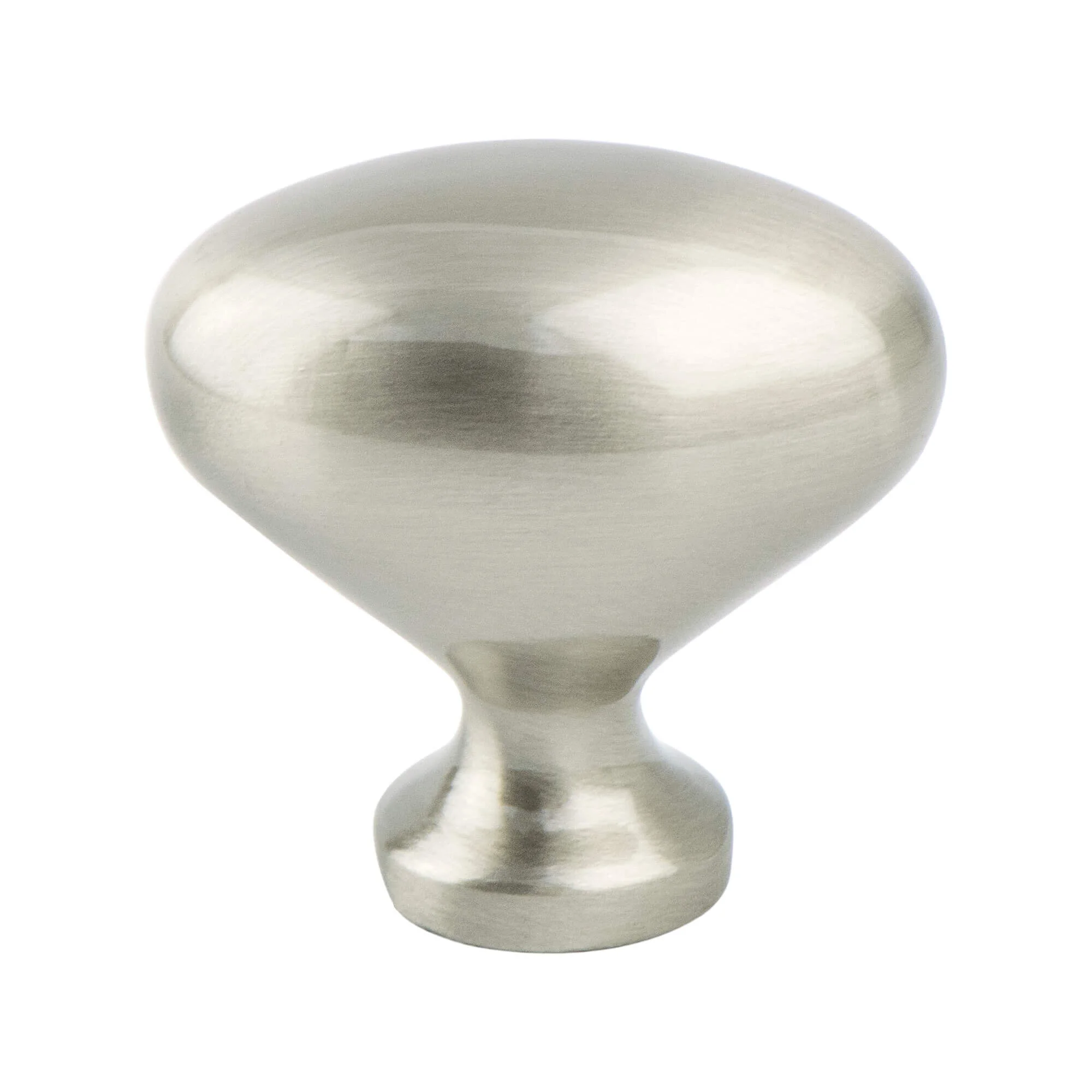 American Classics Brushed Nickel Oval Knob 9937-1BPN-P