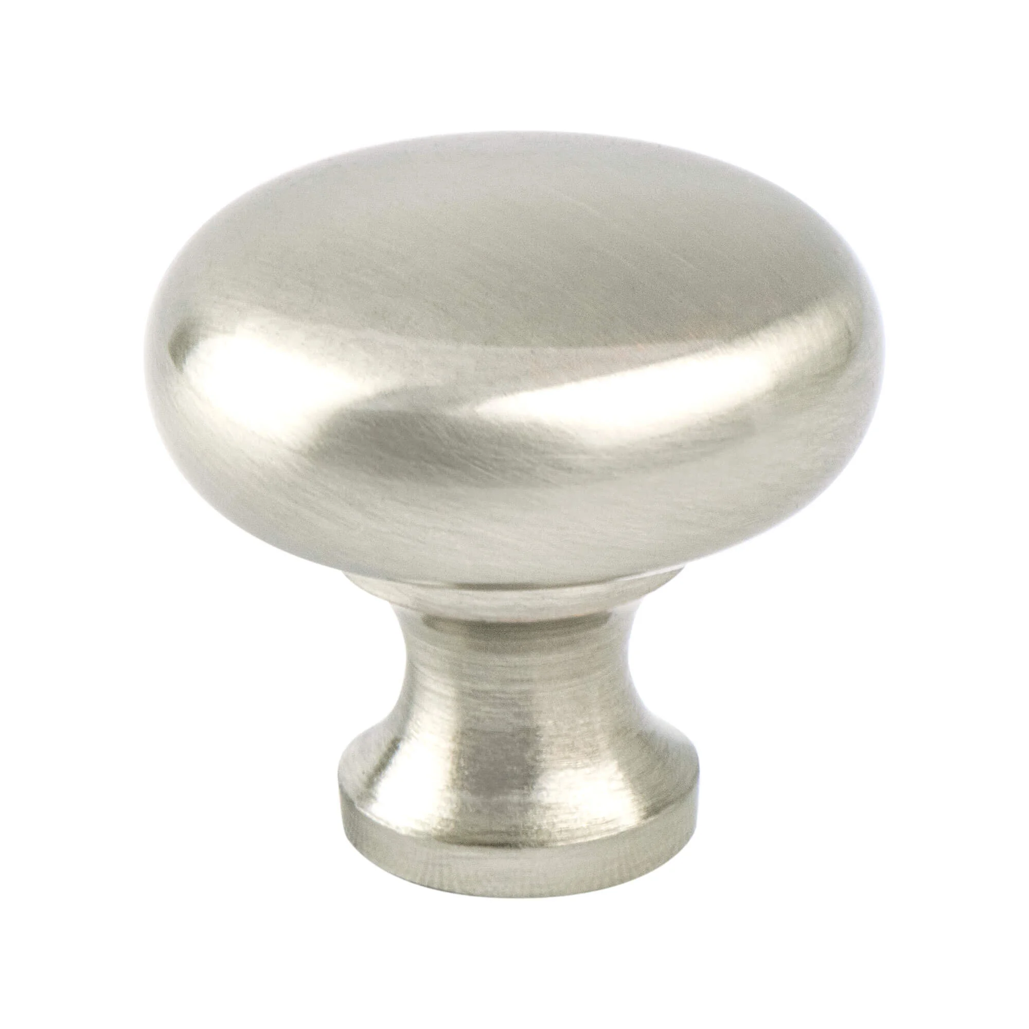 American Classics Brushed Nickel Round Knob 9079-1BPN-P