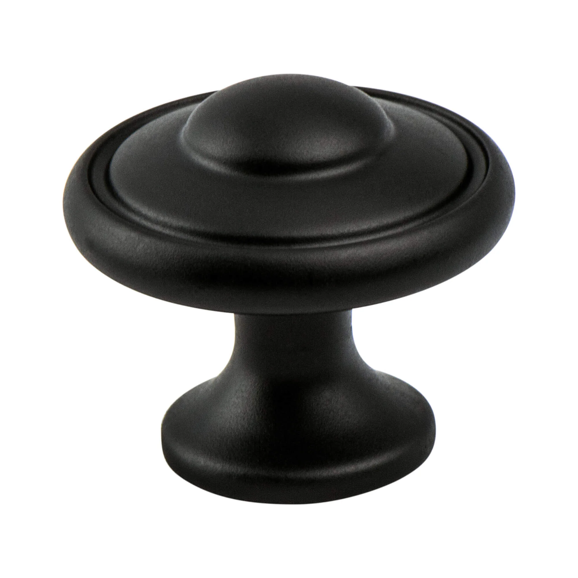 Euro Traditions Black Knob 2927-155-P