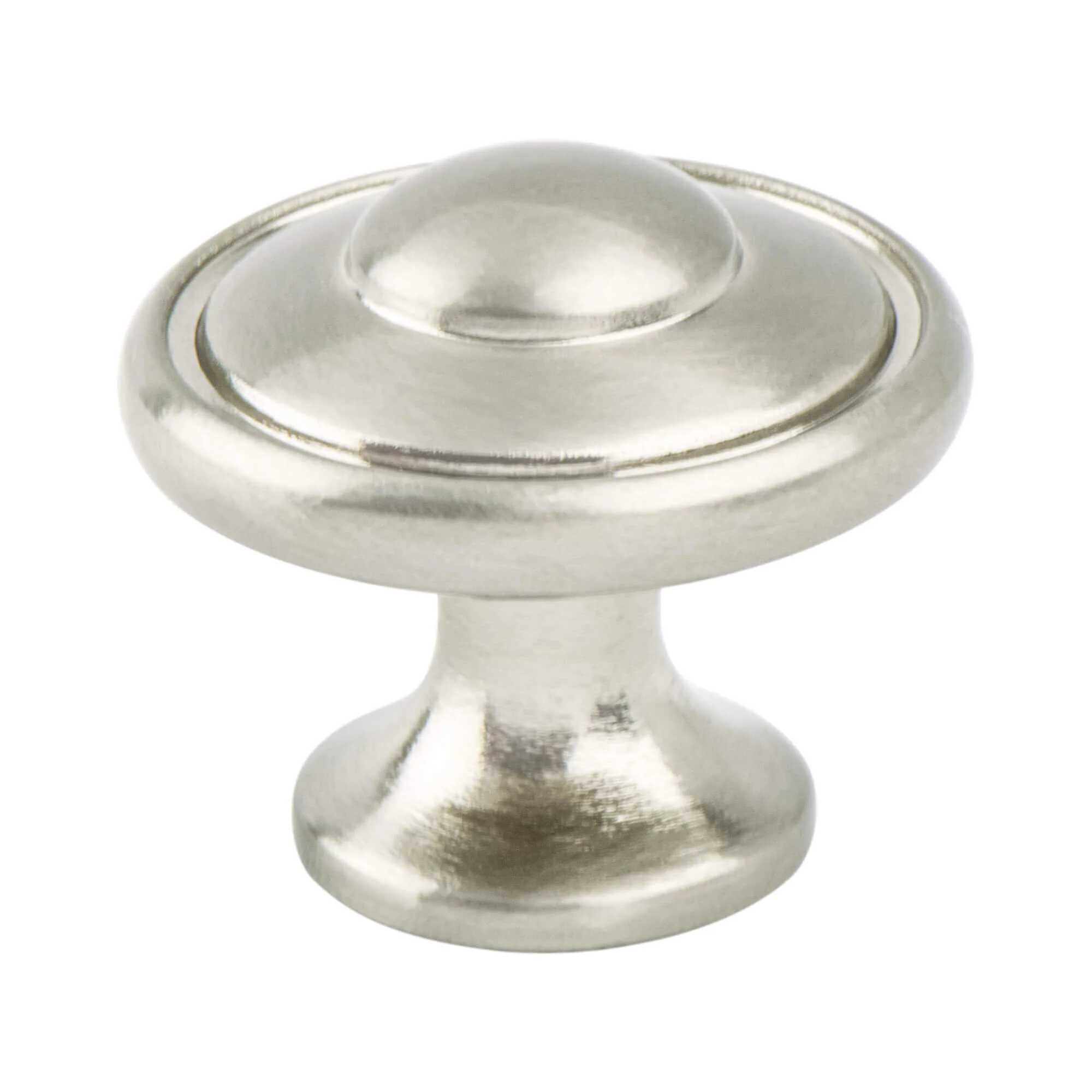 Euro Traditions Brushed Nickel Knob 2920-1BPN-P