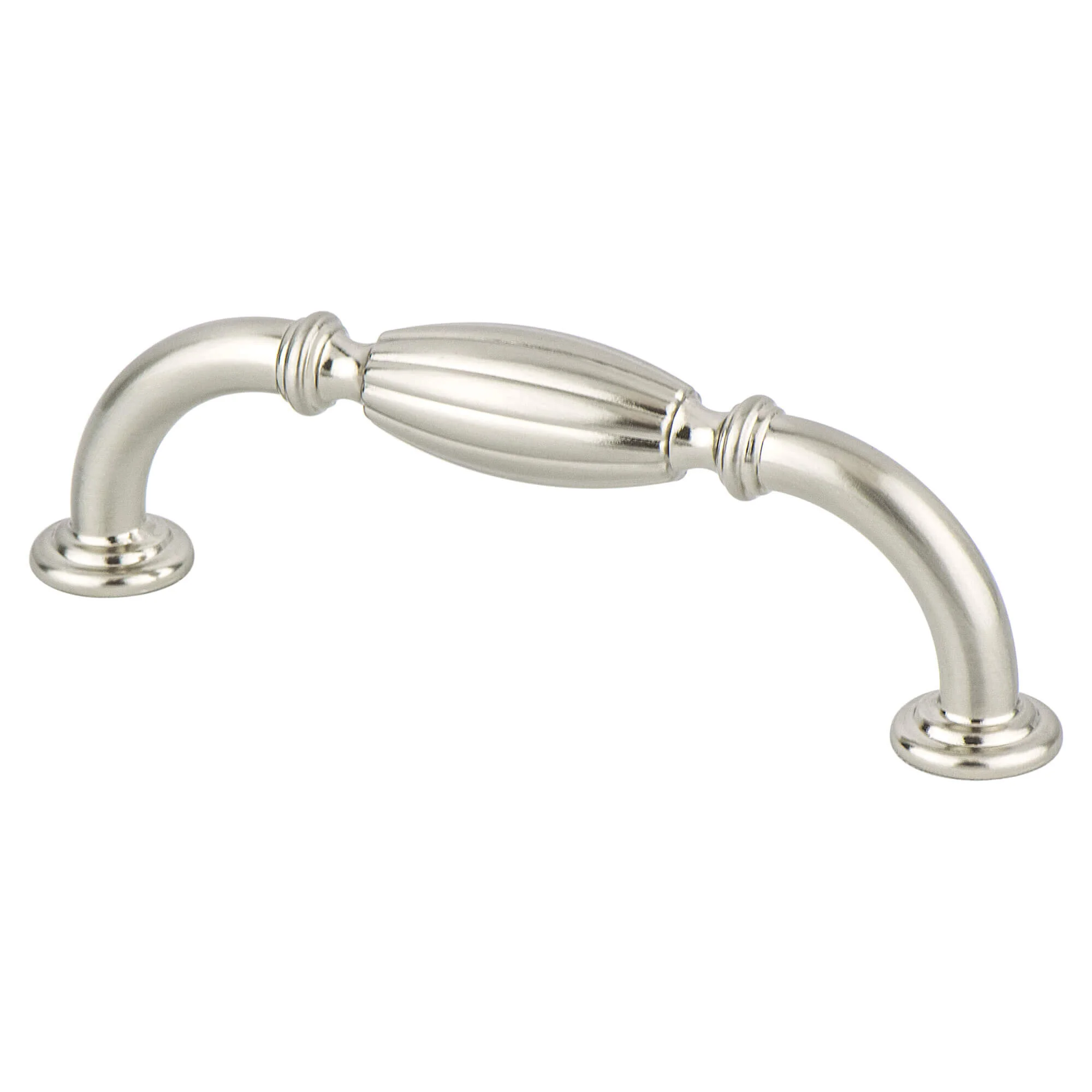 Advantage Plus Five 96mm CC Brushed Nickel Fluted Pull 9393-1BPN-P