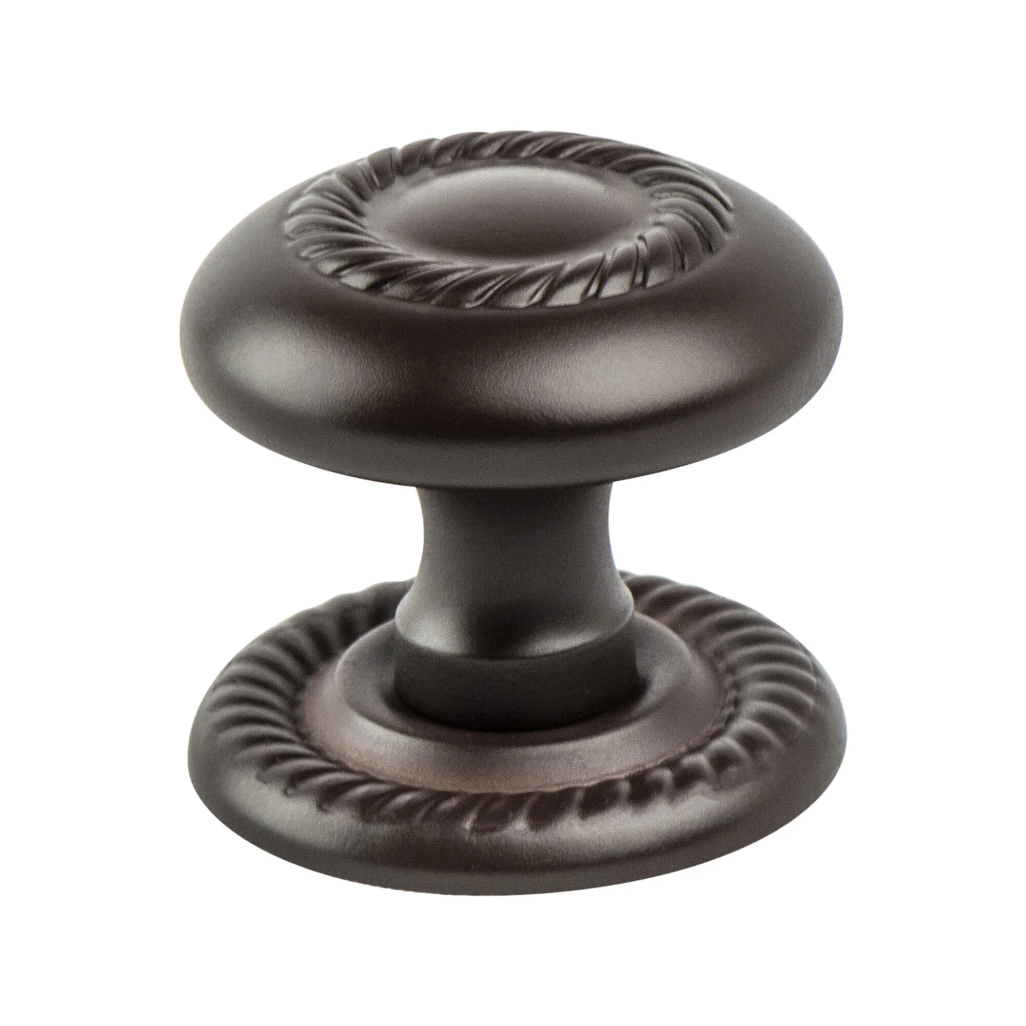 Advantage Plus Four Oil Rubbed Bronze Light Roped Knob 0956-1ORBL-P