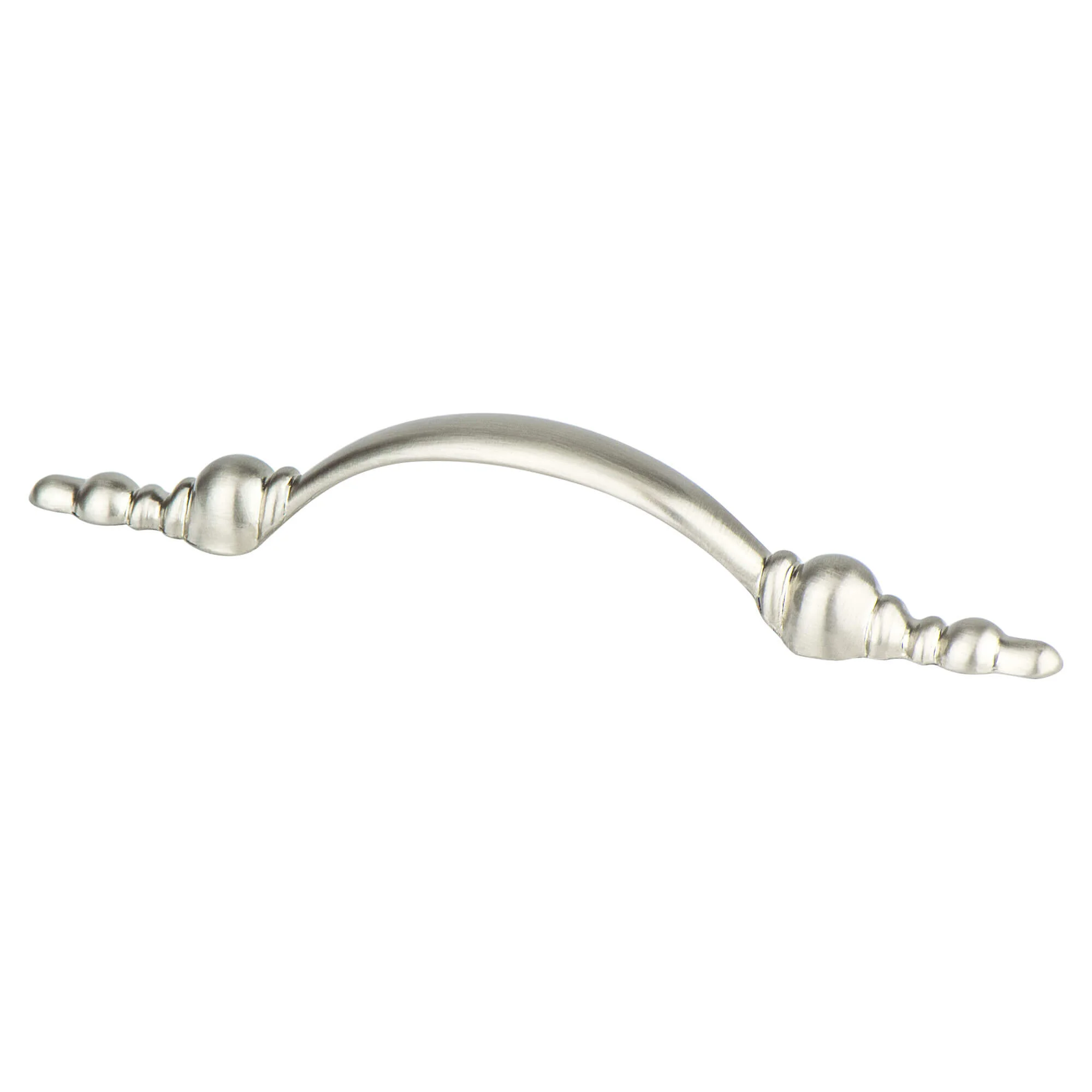 Advantage Two 3 inch CC Brushed Nickel Ornate Pull 0976-1BPN-P
