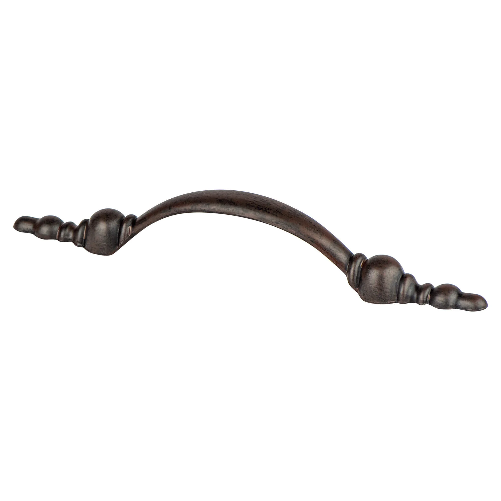 Advantage Two 3 inch CC Rust Glaze Ornate Pull 0979-1RG-P