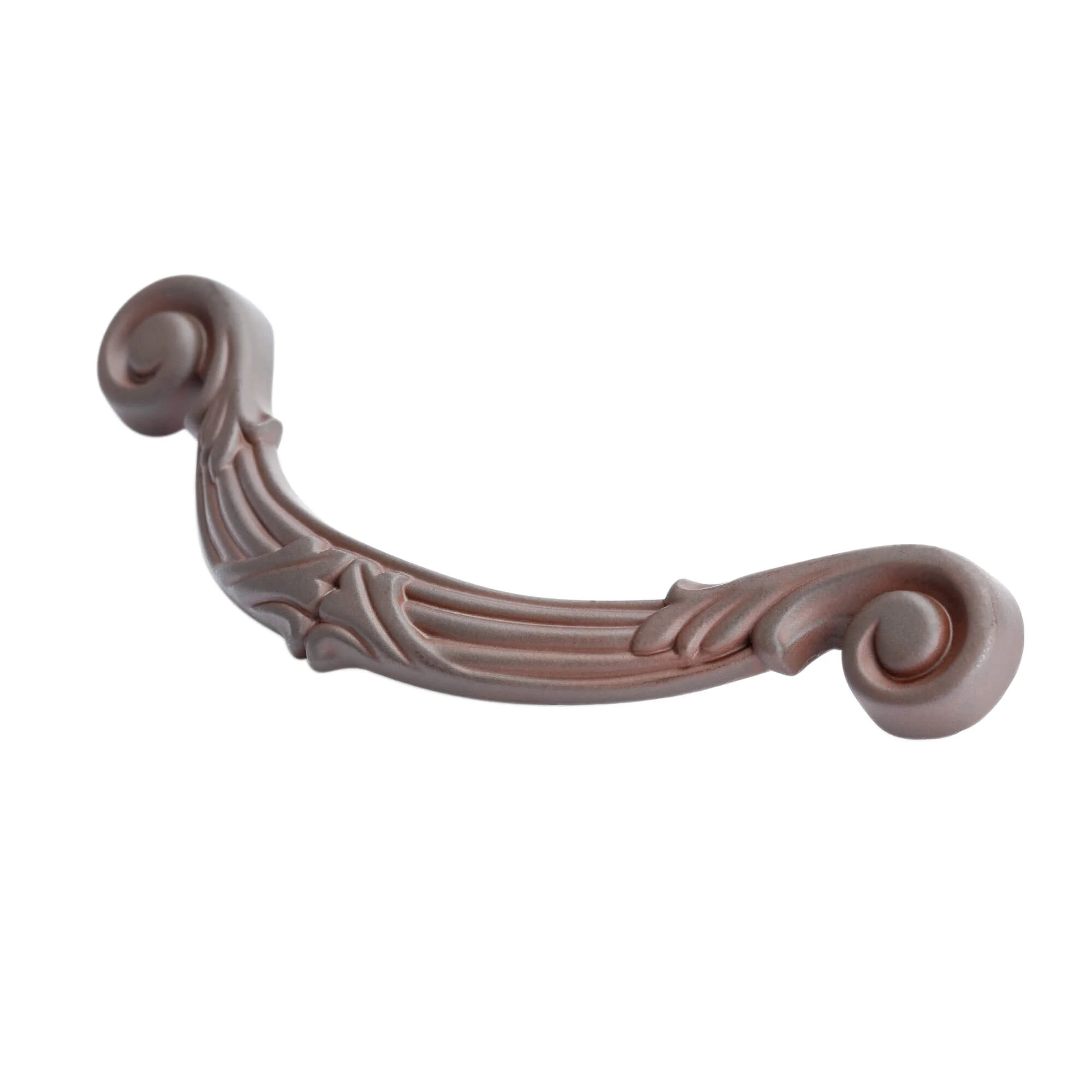 Baroque 5 inch CC Bronze Rust Glaze Pull 1610-1RBG-P
