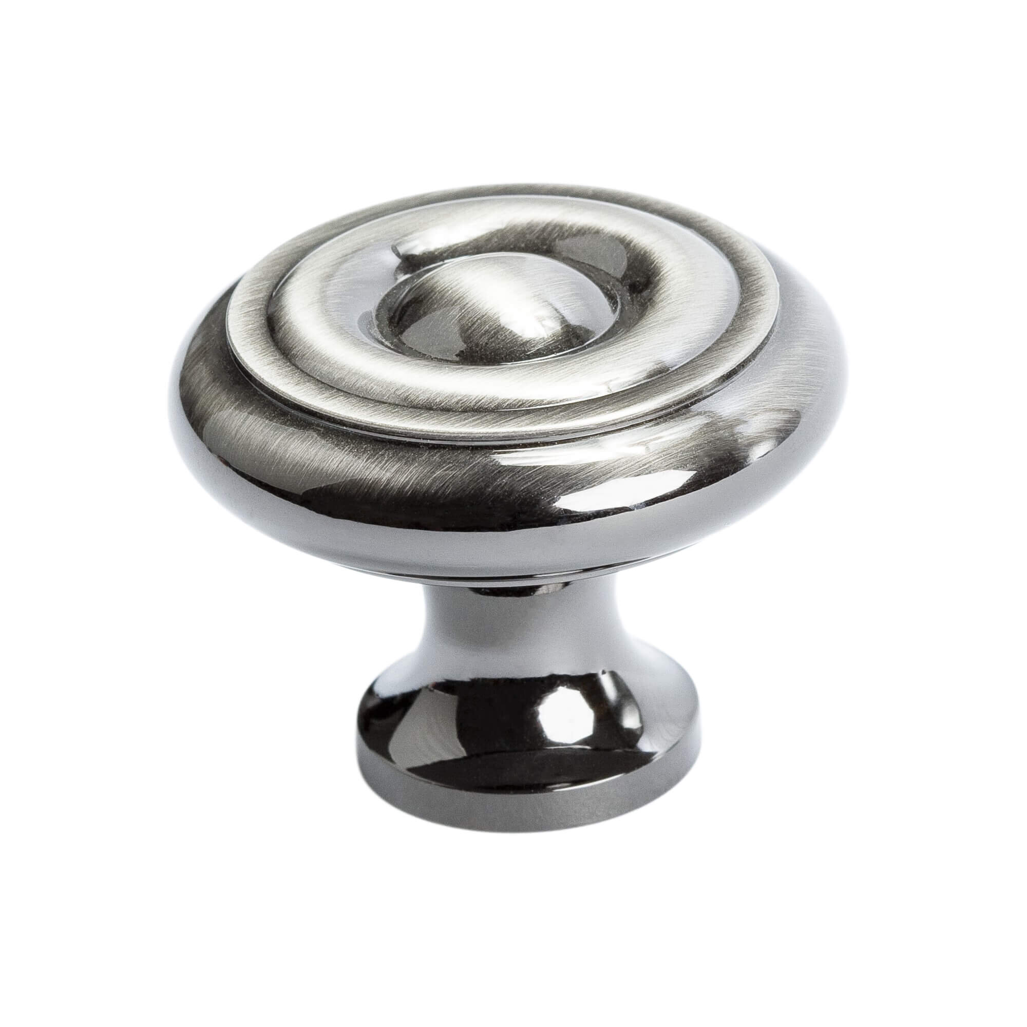 Newport Brushed Black Nickel Round Knob 5006-3BBN-P