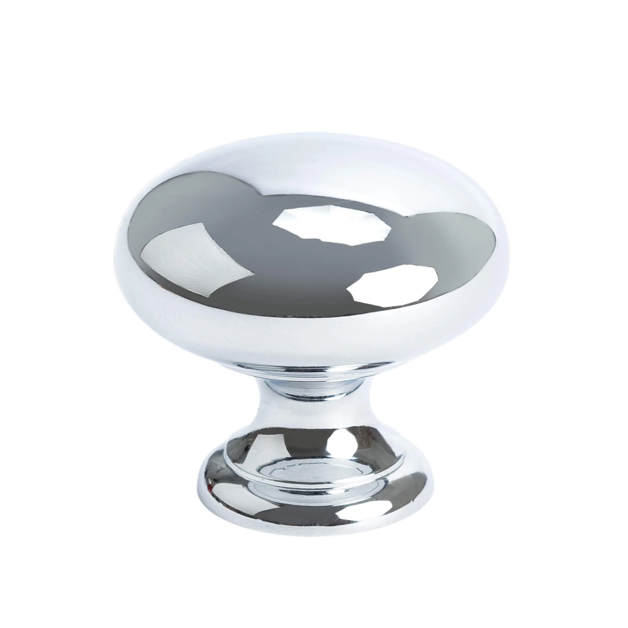 Plymouth Polished Chrome Round Knob 9951-126-P