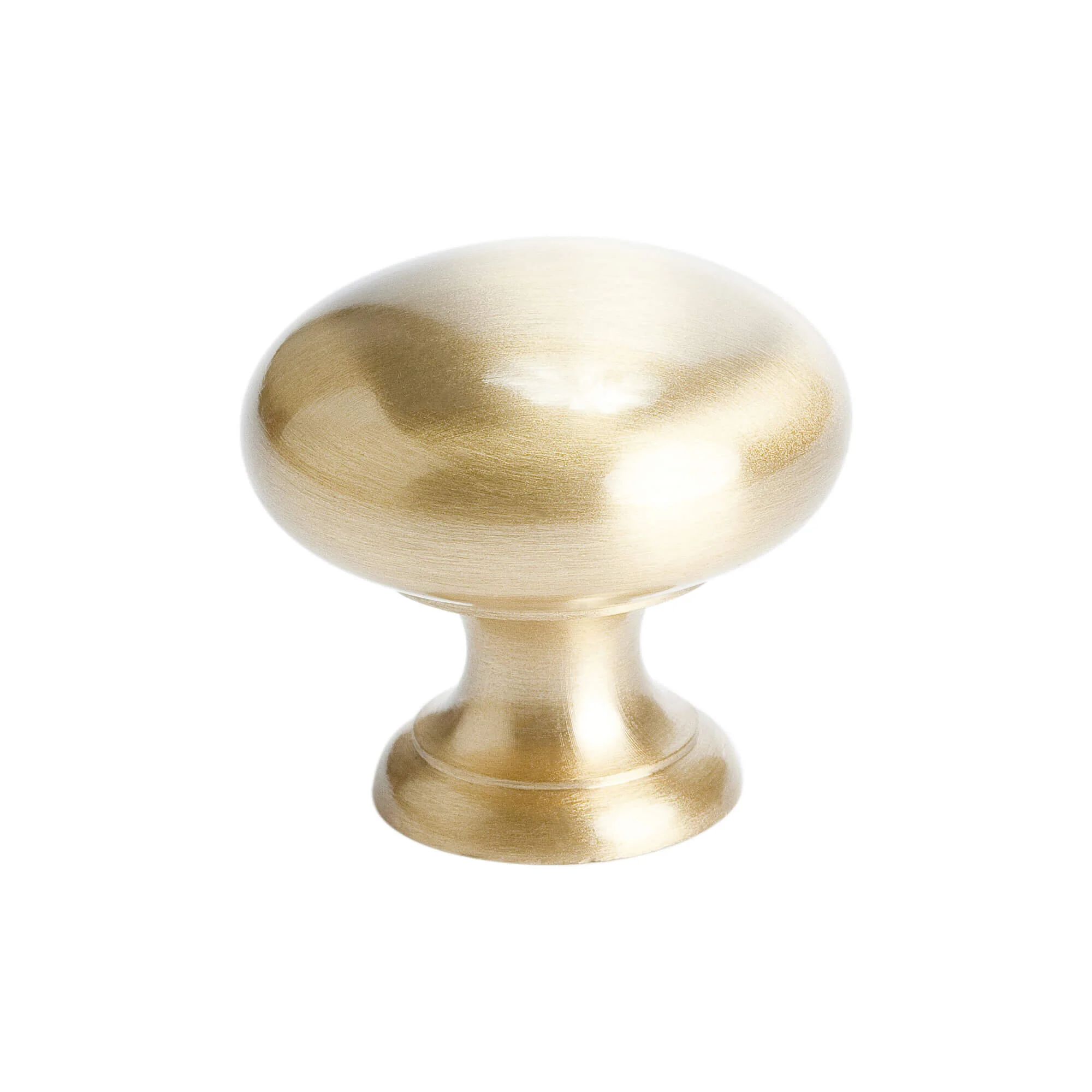 Plymouth Satin Brass Round Knob 9955-1SB-P