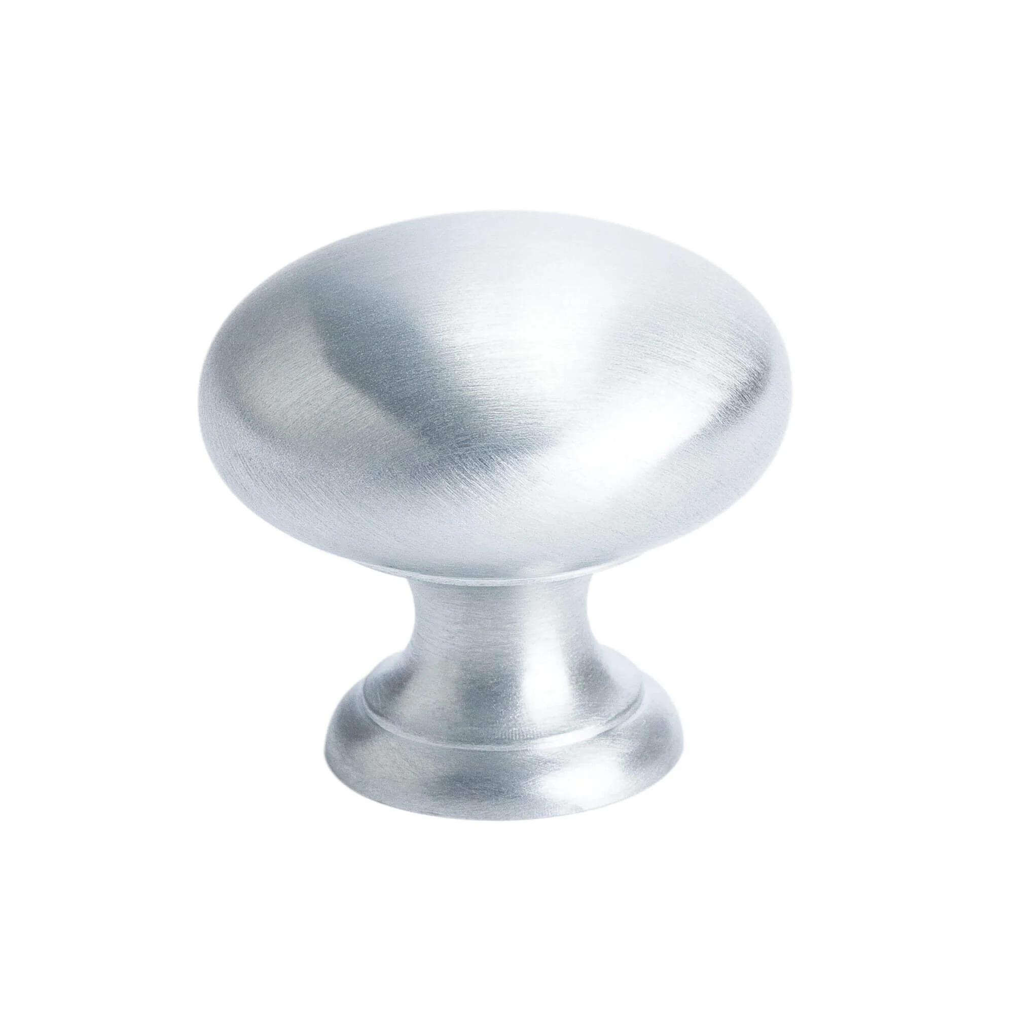 Plymouth Satin Chrome Round Knob 9958-1SC-P