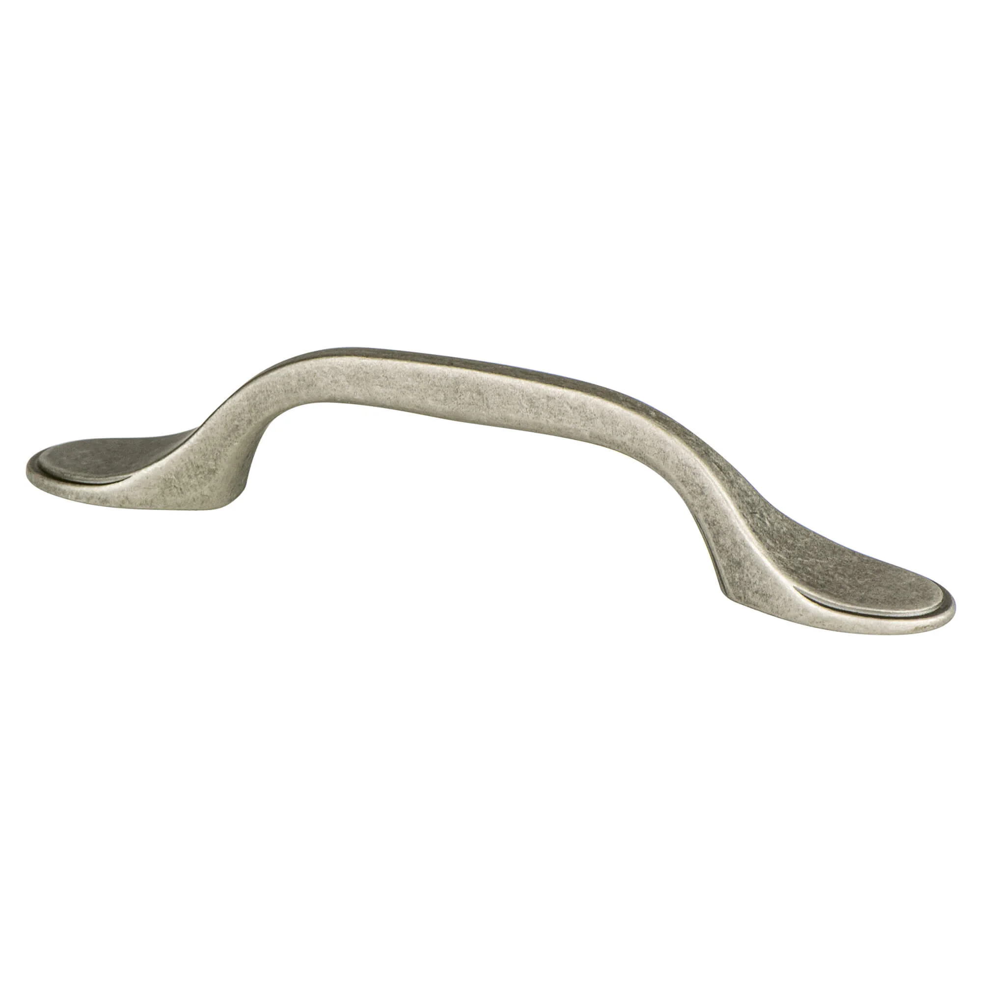 Traditional Advantage One 3 inch CC Weathered Nickel Rounded End Pull 9345-10WN-P