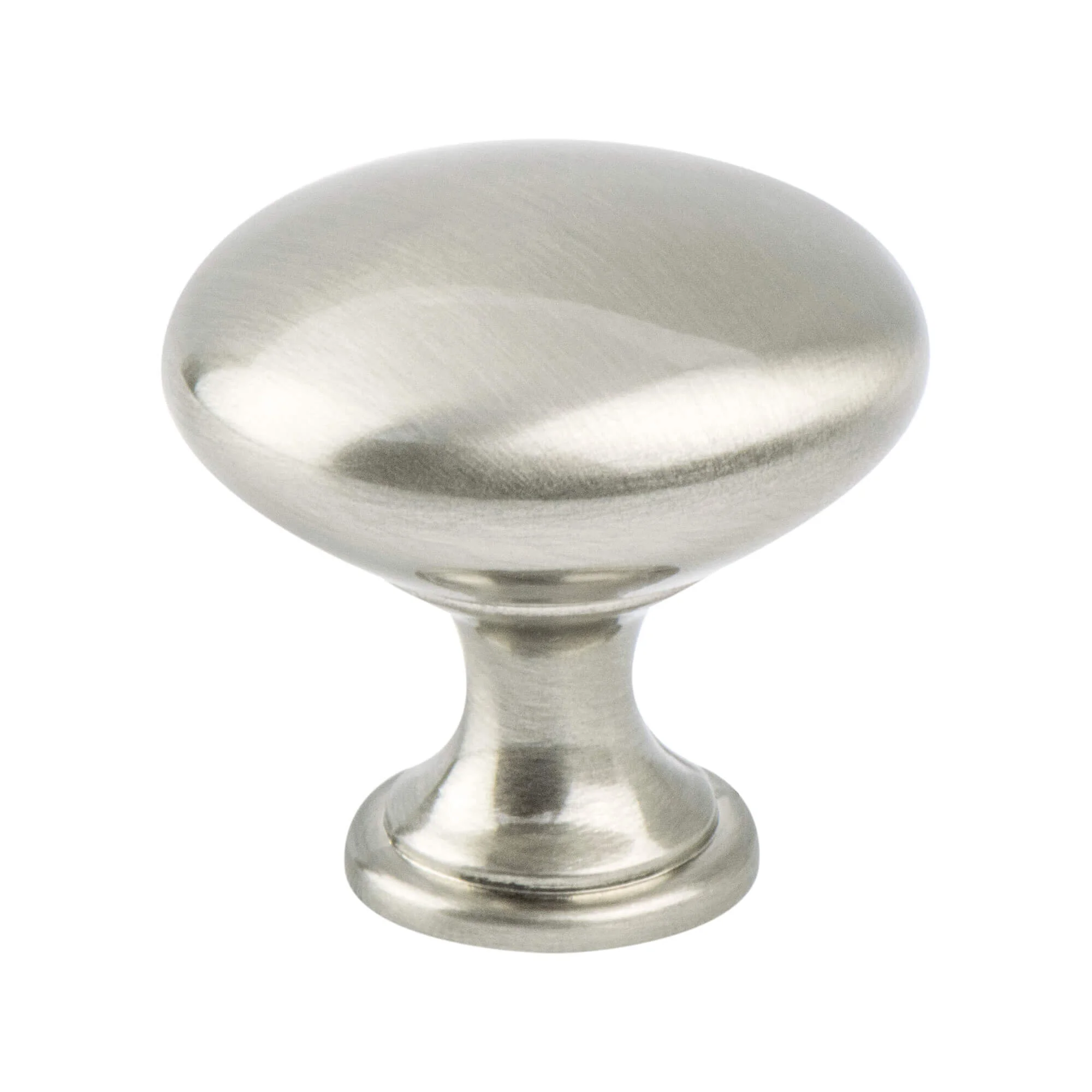 Traditional Advantage One Brushed Nickel Round Knob 0913-1BPN-P