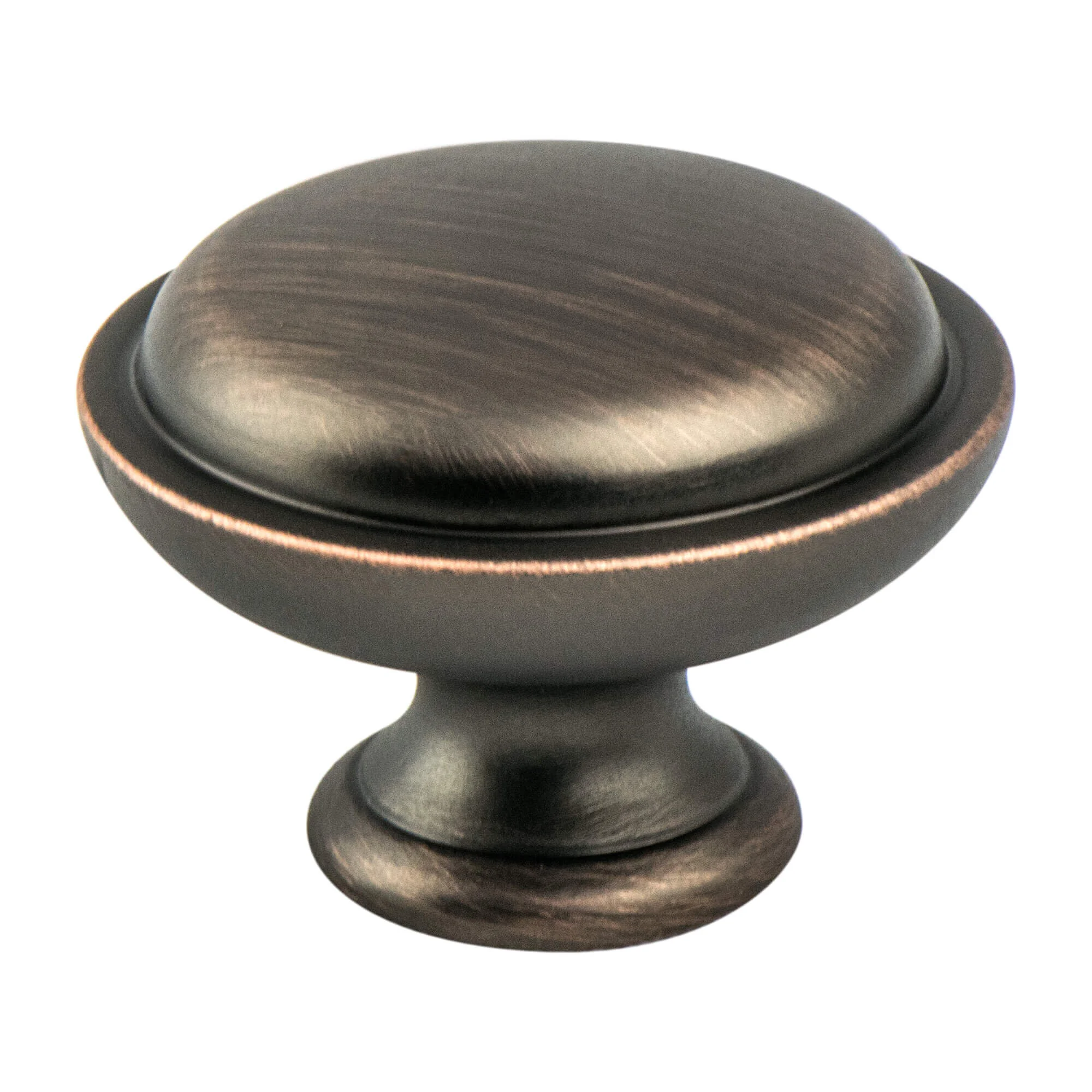 Traditional Advantage One Verona Bronze Rimmed Knob 9336-10VB-P