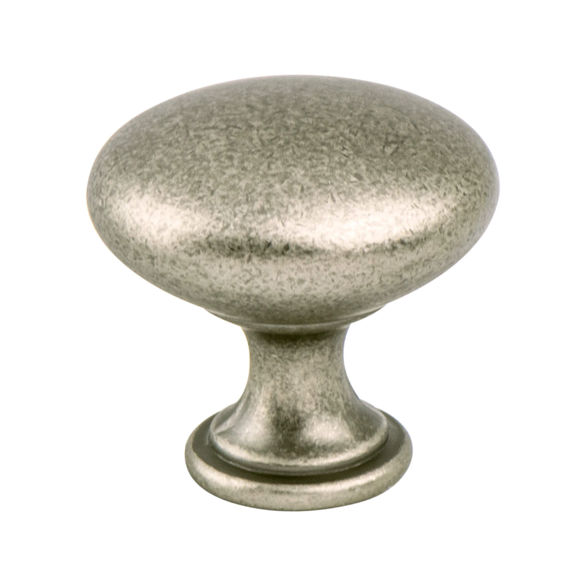 Traditional Advantage One Weathered Nickel Round Knob 9339-10WN-P