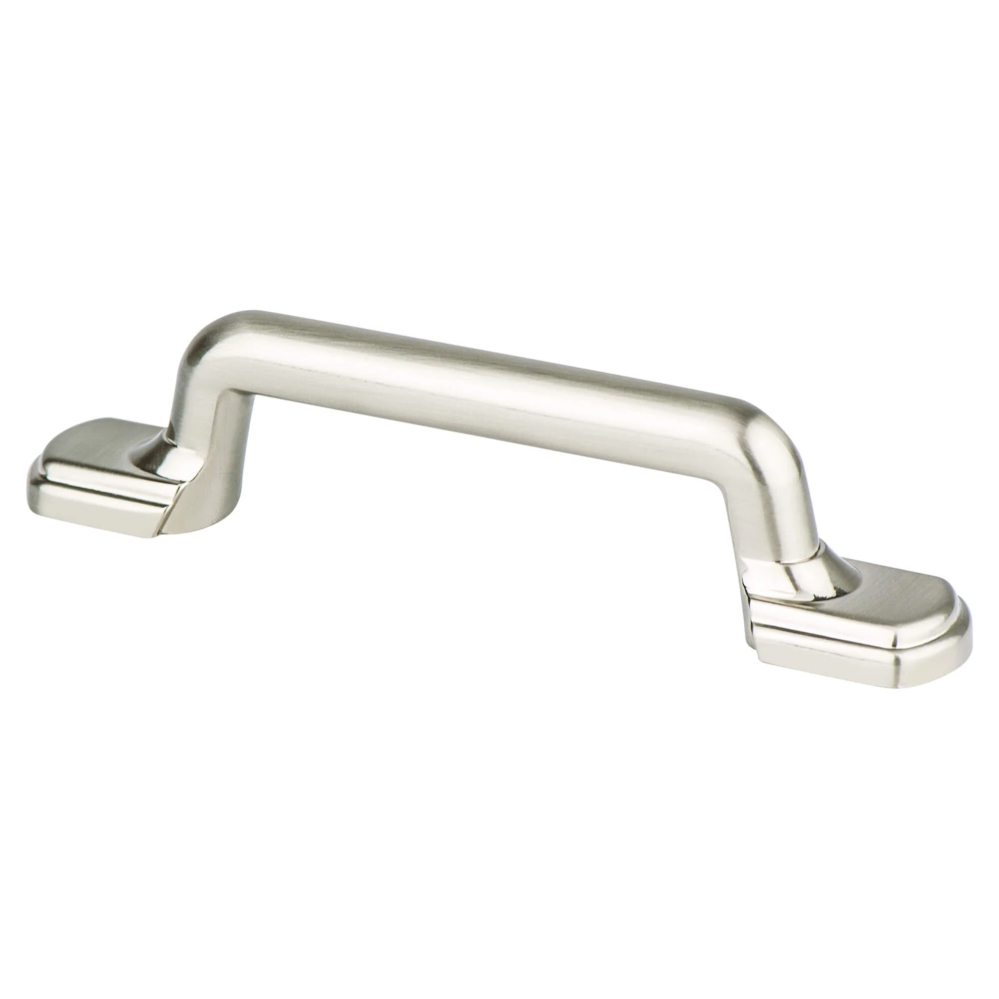 Traditional Advantage Two 3 inch CC Brushed Nickel Rounded End Pull 9378-1BPN-P