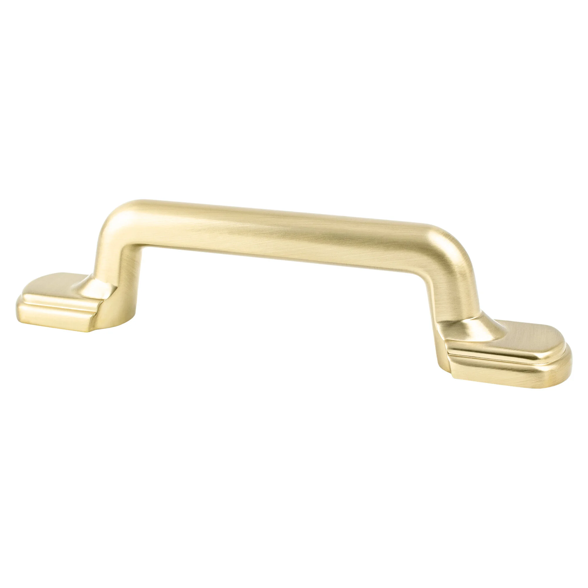 Traditional Advantage Two 3 inch CC Champagne Rounded End Pull 9188-10CZ-P