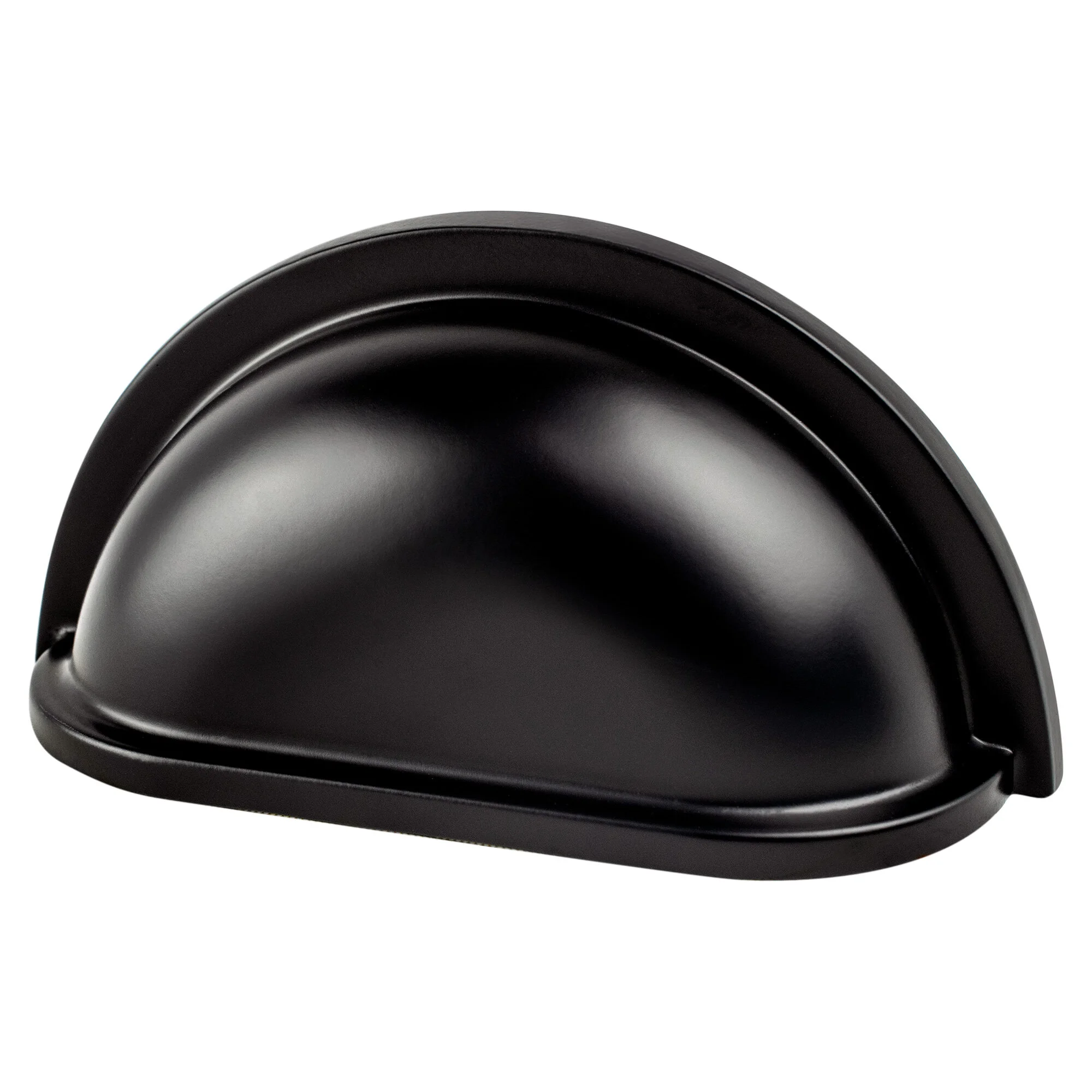 Traditional Advantage Three 3 inch CC Matte Black Cup Pull 9194-1055-P