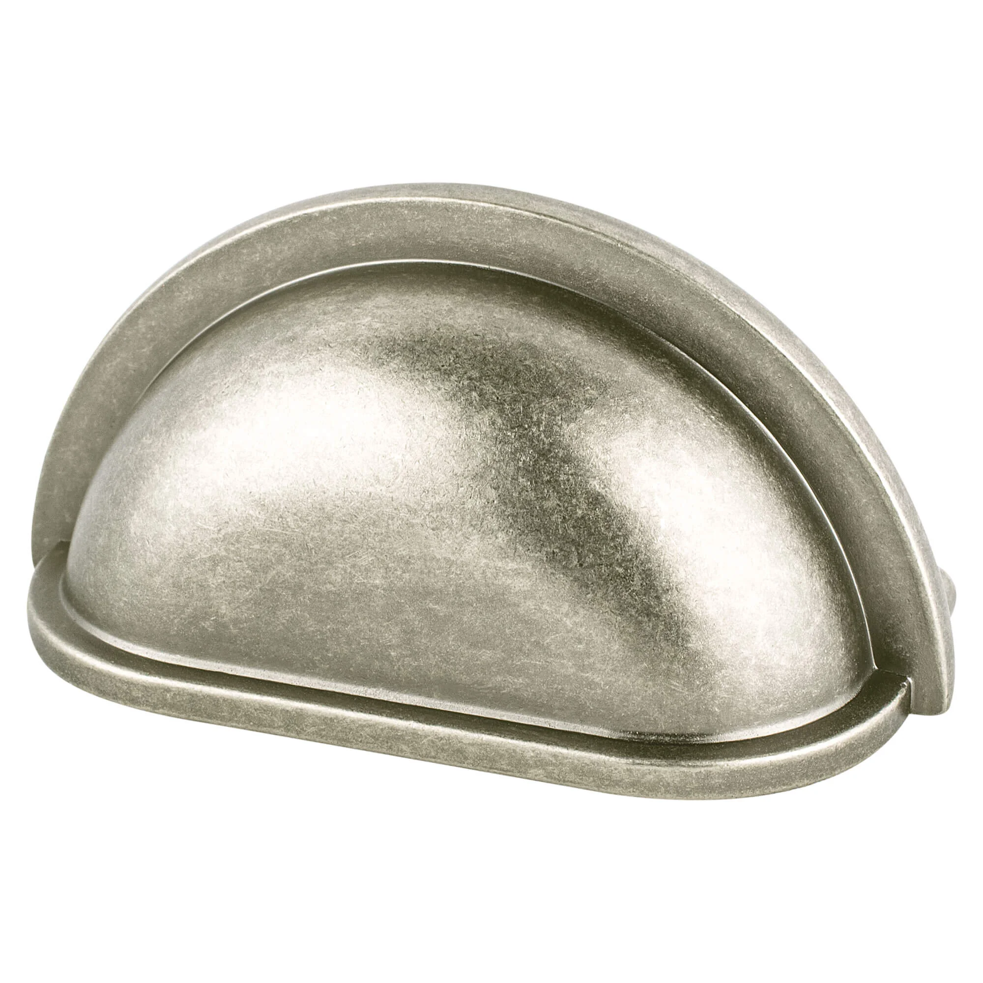 Traditional Advantage Three 3 inch CC Weathered Nickel Cup Pull 9388-10WN-P