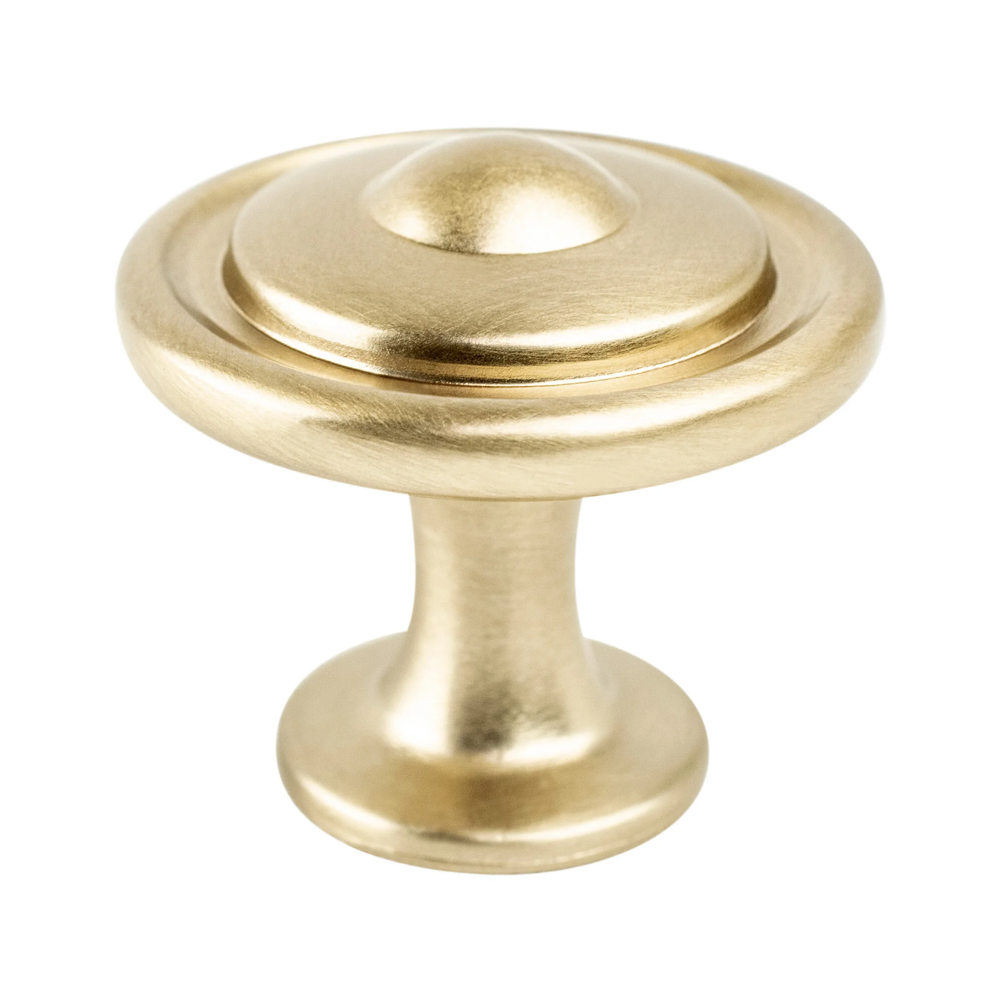 Traditional Advantage Three Champagne Button Knob 9169-10CZ-P