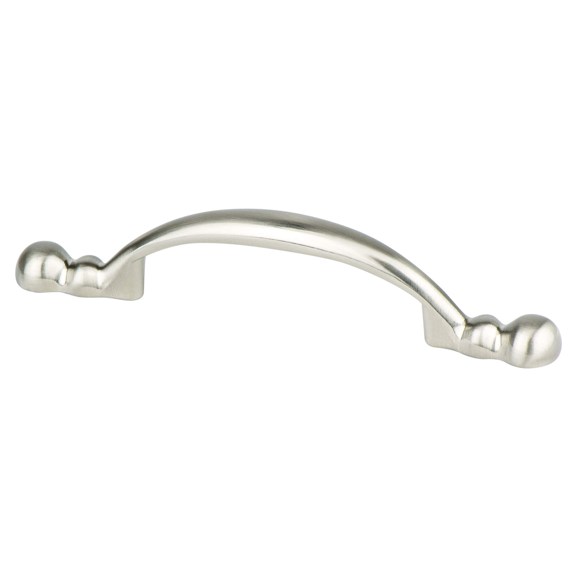 Traditional Advantage One 3 inch CC Brushed Nickel Squared End Pull 1786-1BPN-P