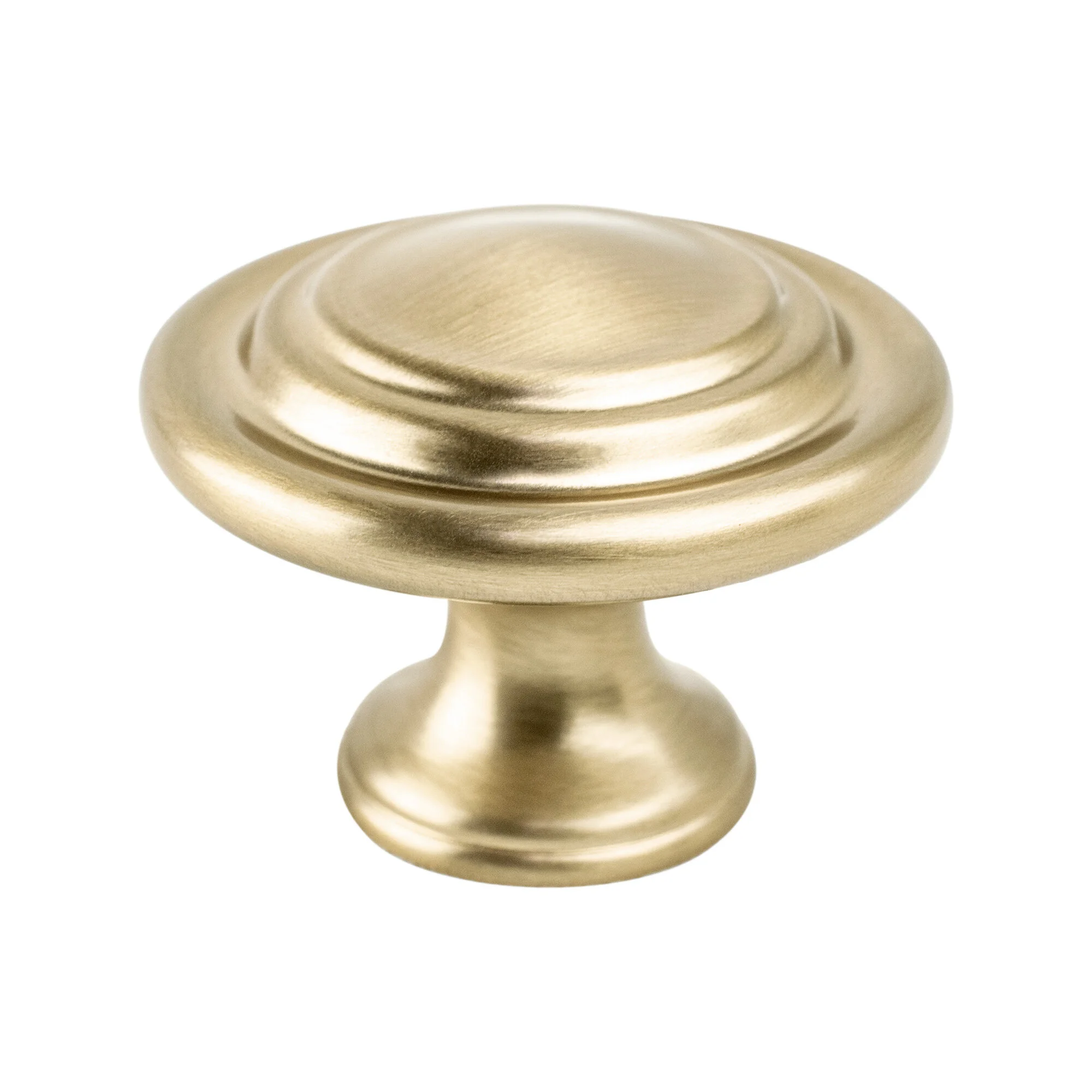 Traditional Advantage One Champagne Round Knob 0912-10CZ-P