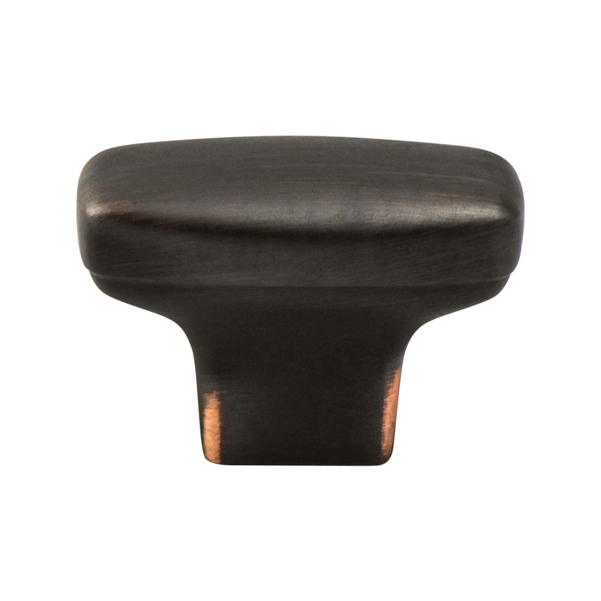 Vibrato Verona Bronze Rounded Rectangle Knob 7897-1VB-P